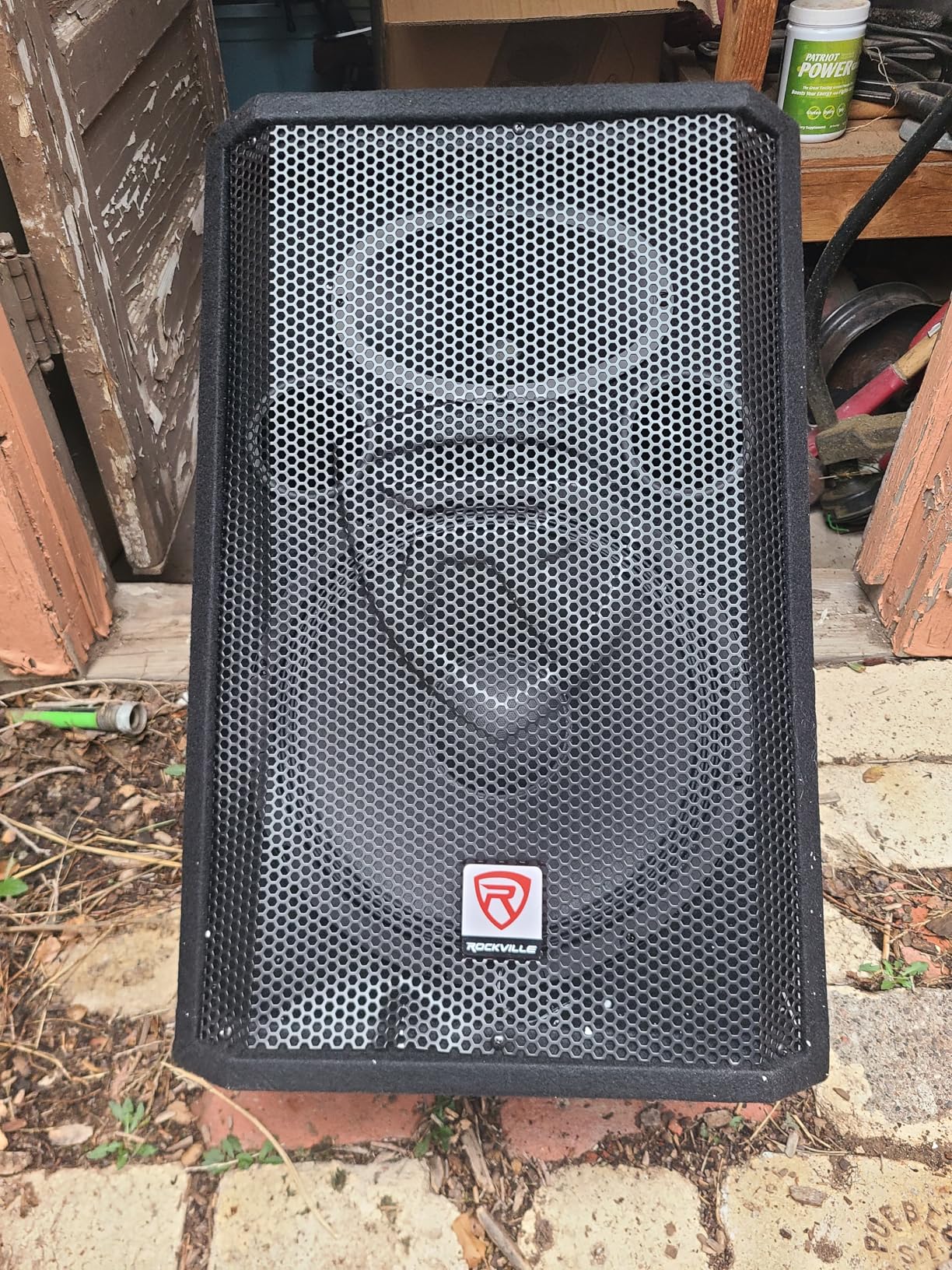 Rockville RSM12P 1000 Watt 2-Way Passive Stage Floor Monitor Speaker, 12