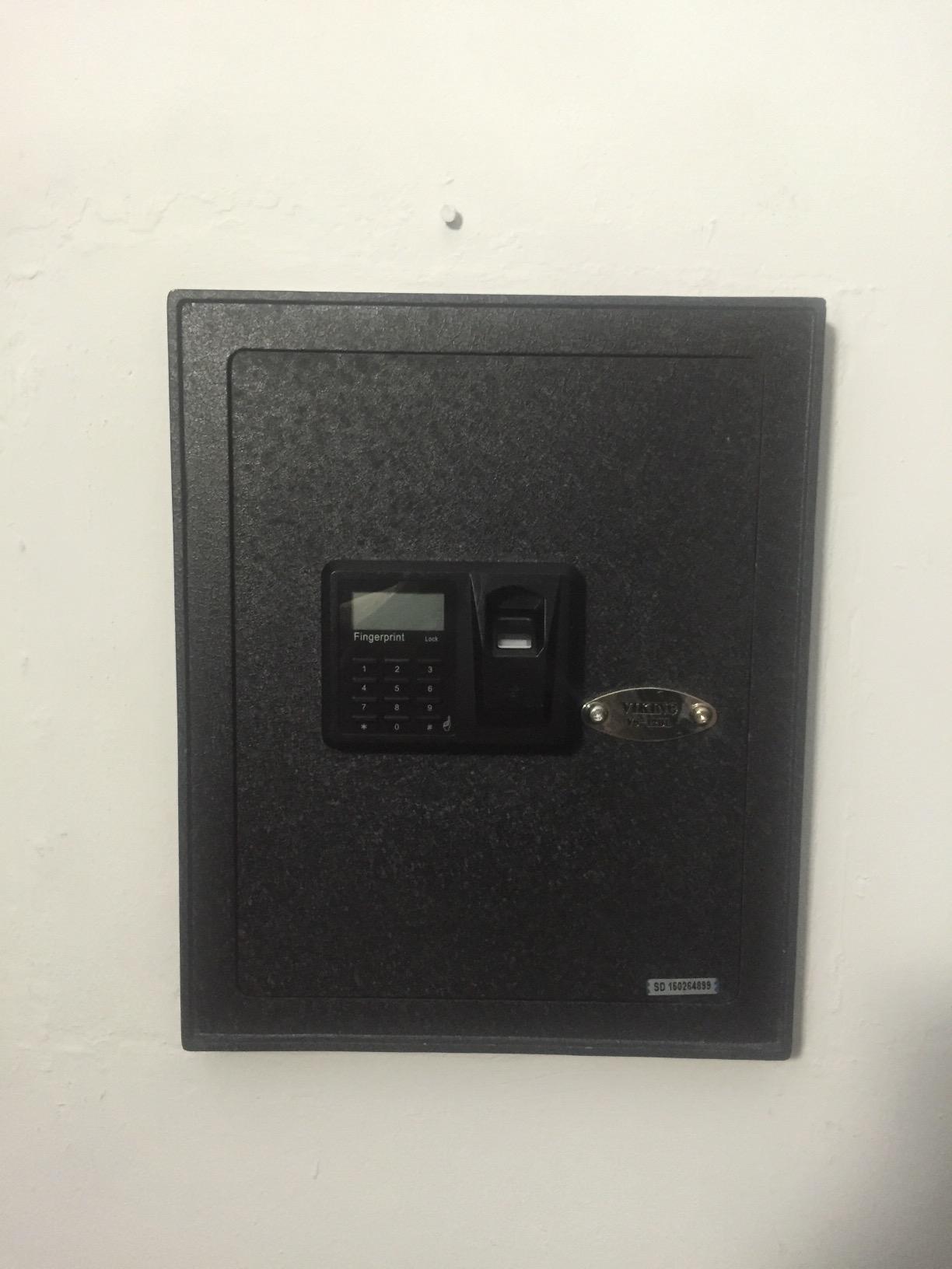 Viking Security Safe VS-12BL Biometric Wall Pistol Safe | Heavy Duty Fingerprint Gun Storage customer photo 2