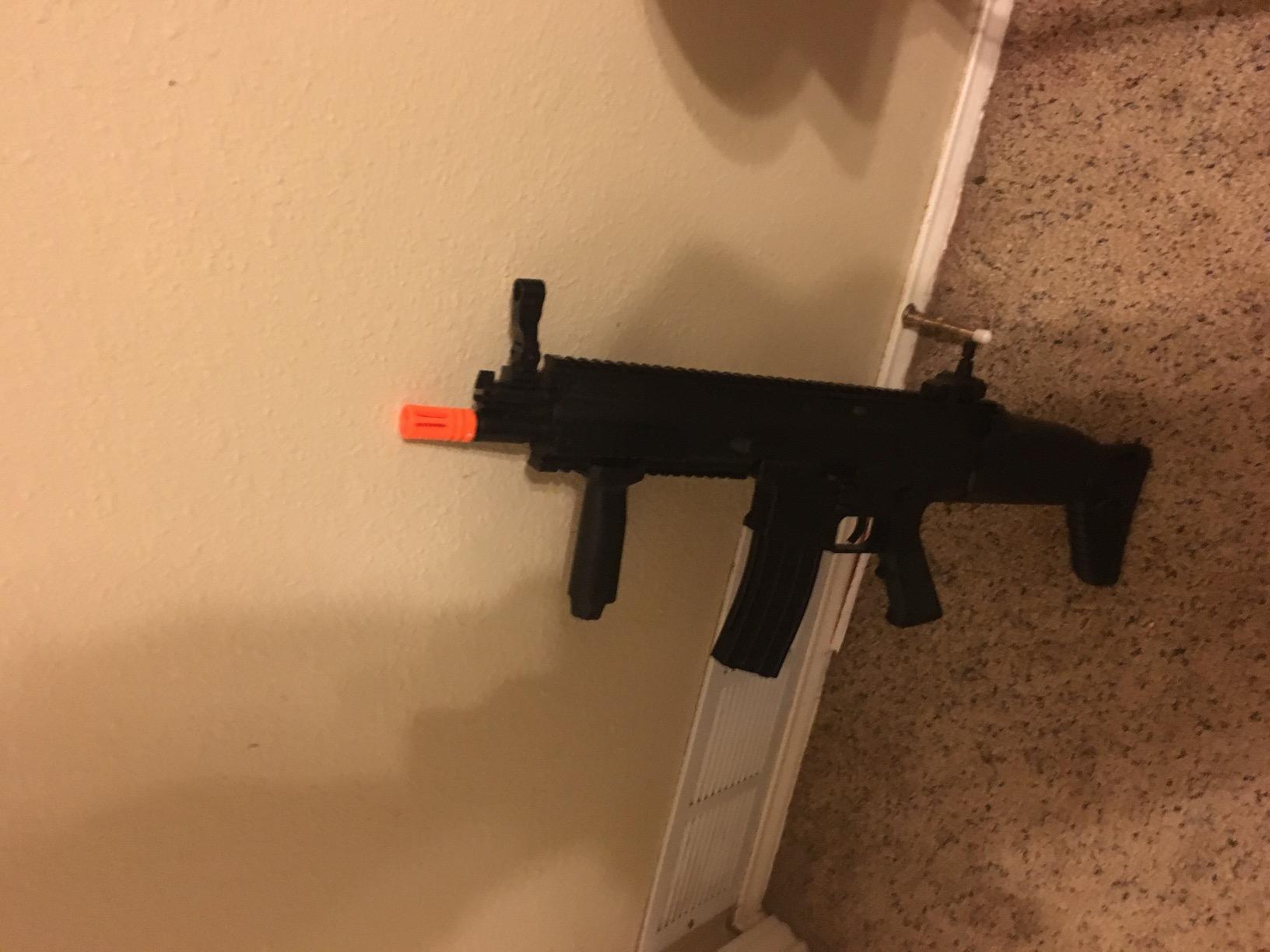 Soft Air SCAR-L Licensed Full Size Spring Powered Airsoft Rifle, Black customer photo 2