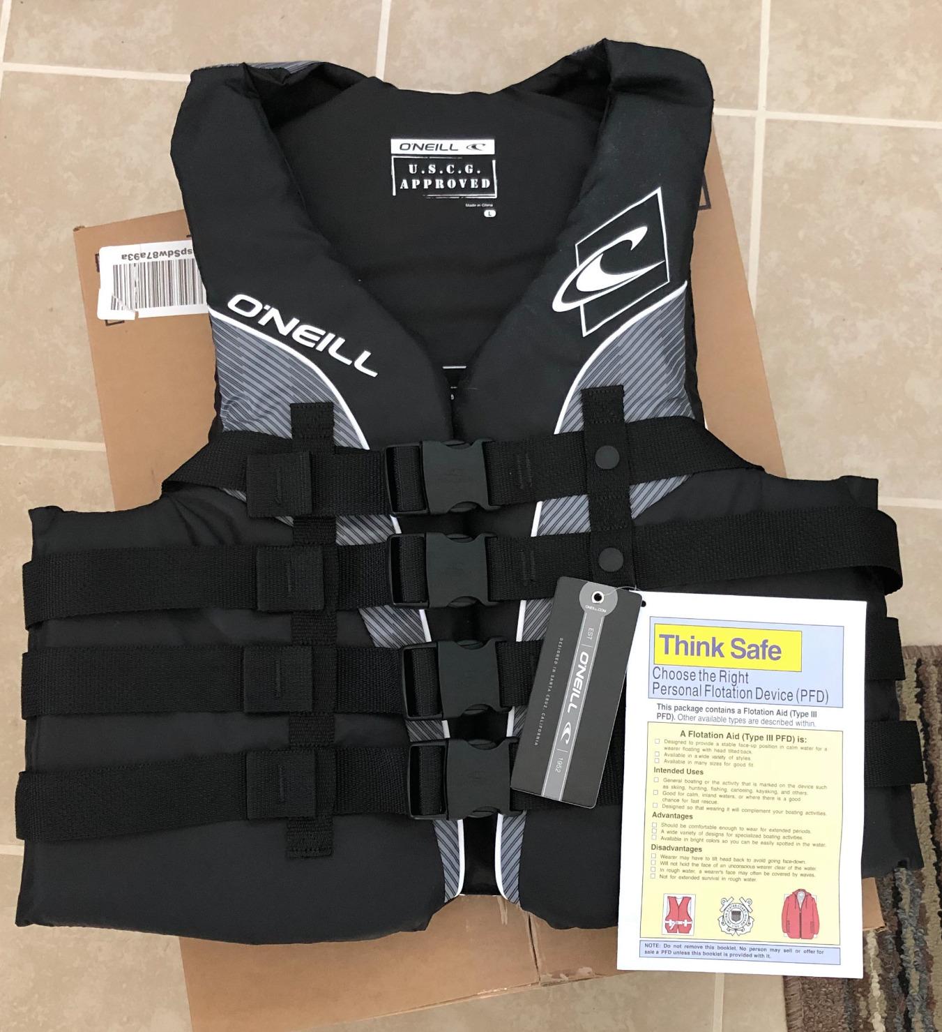 O’Neill Men’s SuperLite USCG Approved Life Vest – Lightweight Men’s Life Jacket for Boating, Wakeboarding, Waterskiing & Your Favorite Water Activities customer photo 1