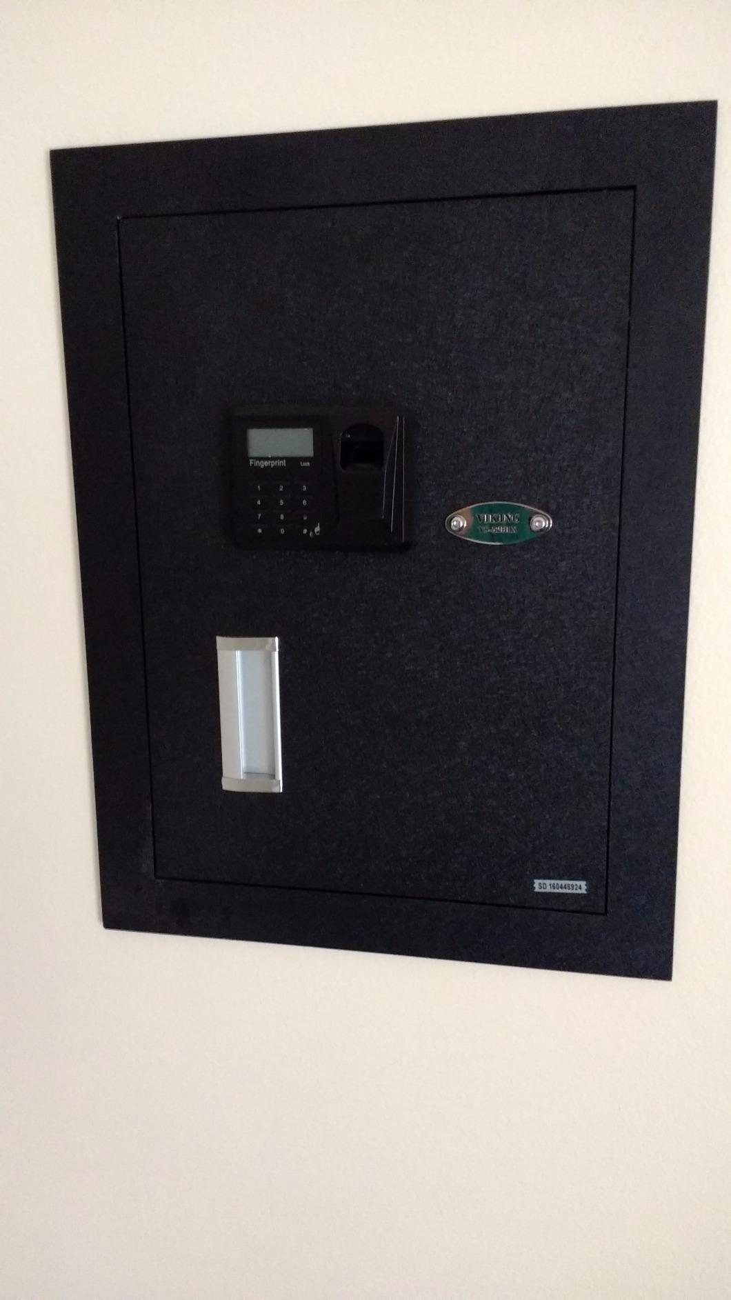 Viking Security Safe VS-52BLX Heavy Duty Hidden in Wall Safe Biometric Fingerprint customer photo 2