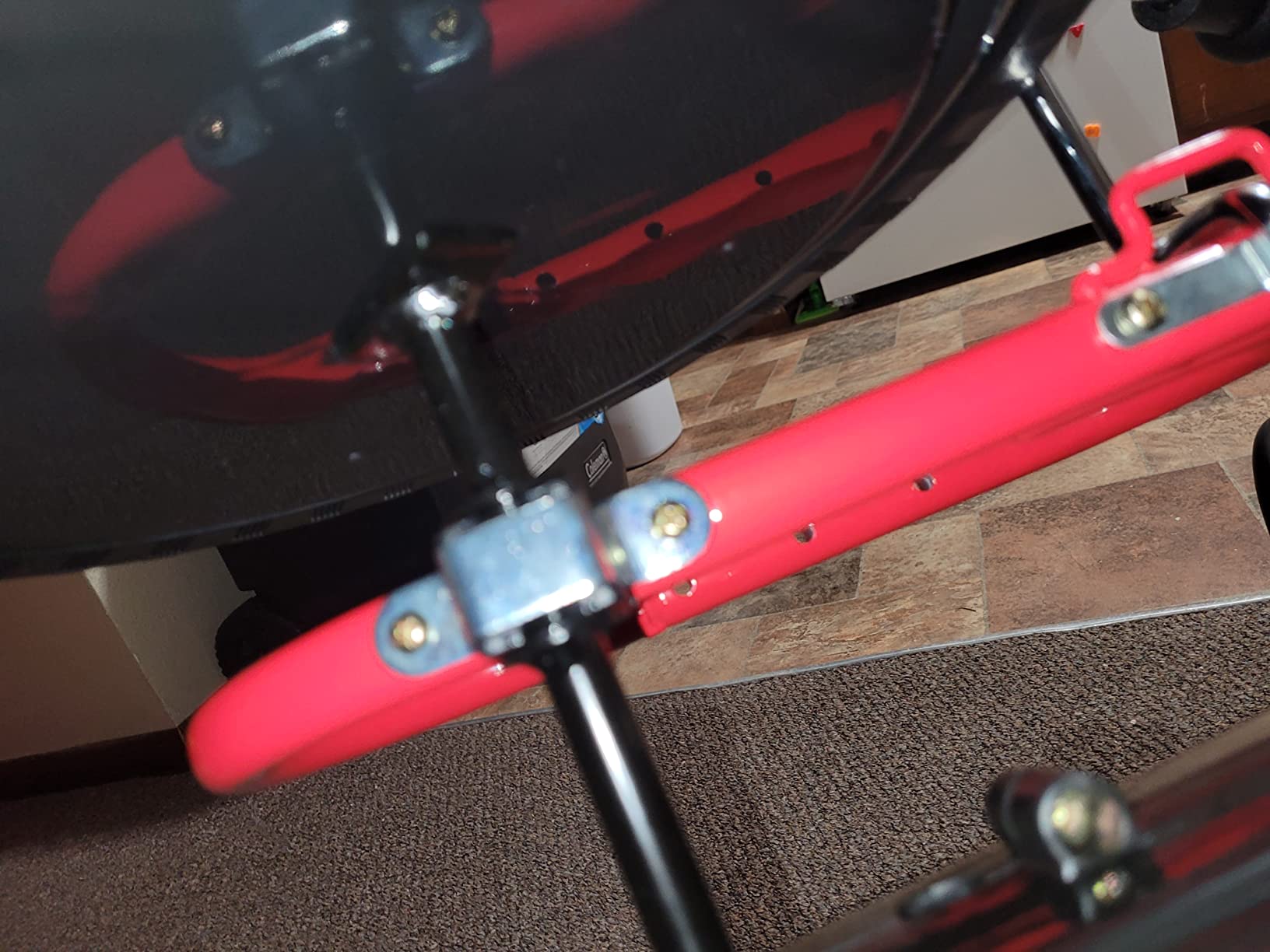 hauck Kids Pedal Go Kart, Hurricane 4 Wheel Bike Cart, Ages 4-10, Red customer photo 1