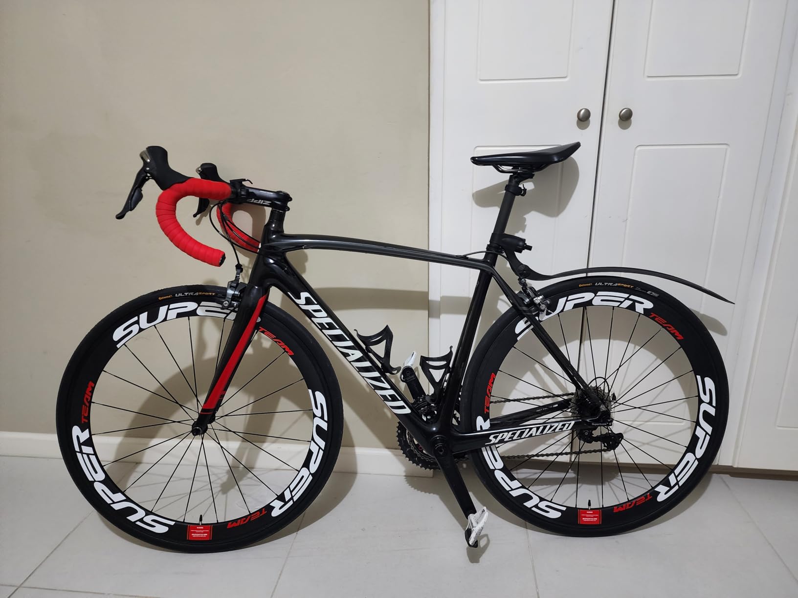SUPERTEAM 50/23mm Carbon Clincher Wheelset 700c customer photo 2