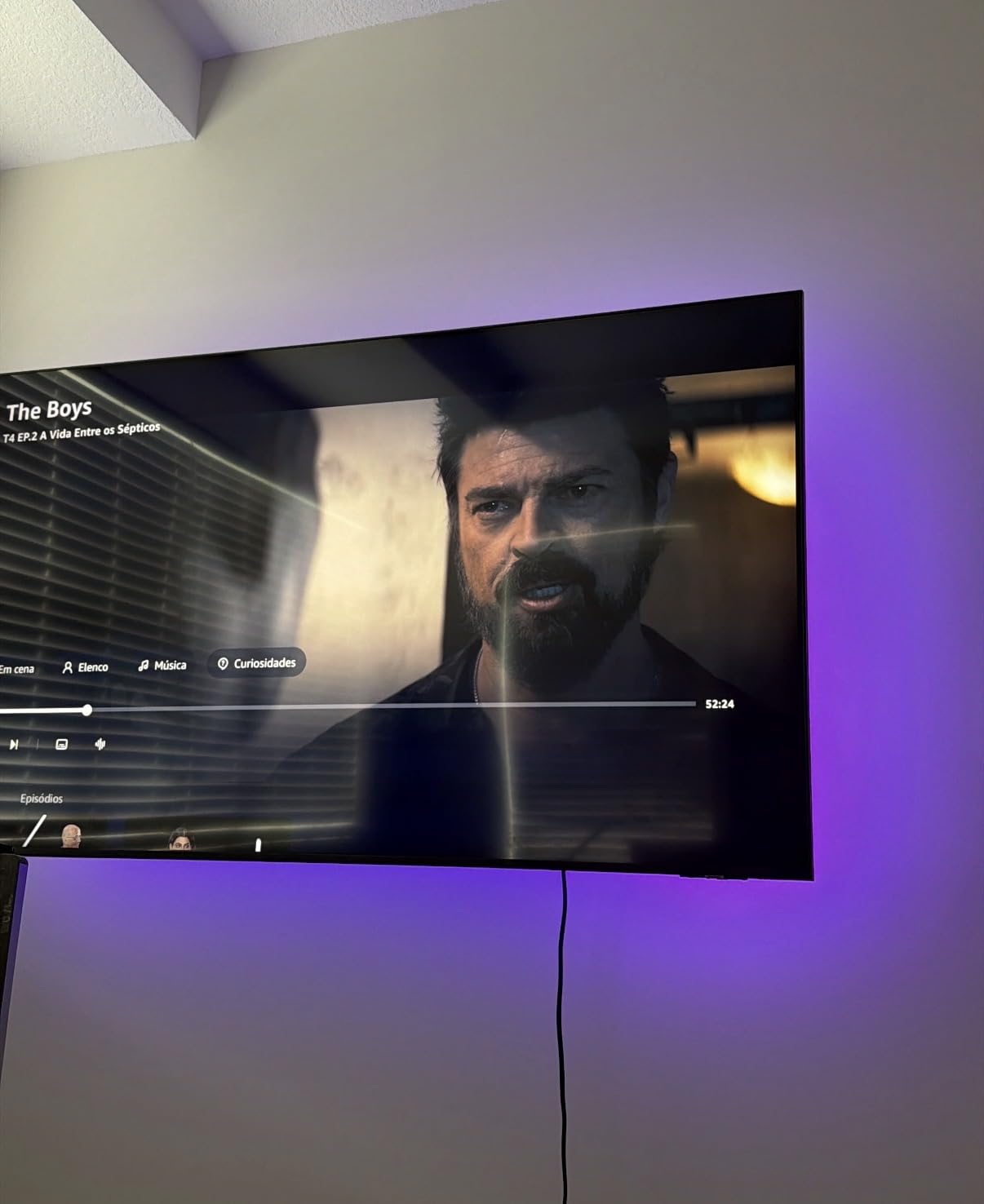 TV Backlight for 24 to 60 inches TV Monitor Back Lights Bias Lighting | TV Led Strip Lights for Sony LG Monitor HDTV Wall Mount Stand Work Space Gaming Room Decor LED Bias Ambient Mood Lighting customer photo 1