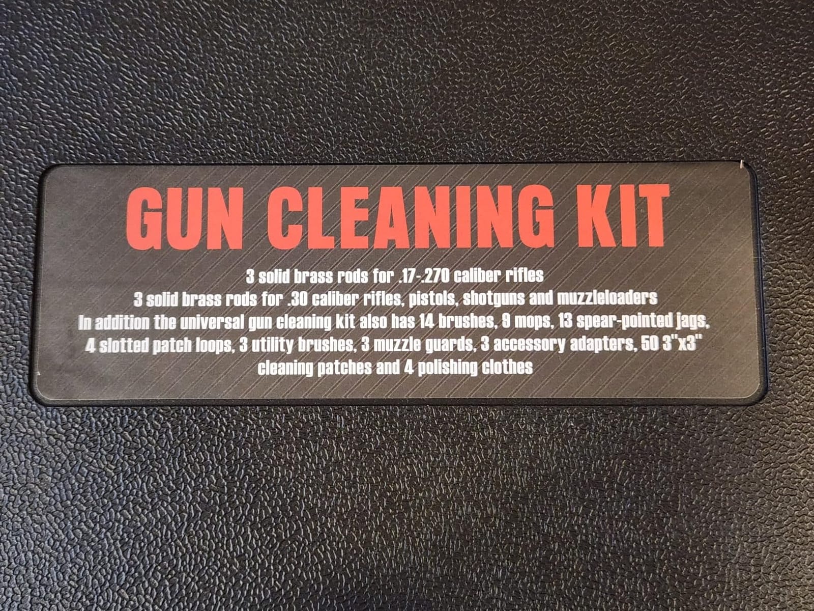 GLORYFIRE Universal Gun Cleaning Kit with Jags and Rods for All Caliber | Gun Brushes, Cotton Mops, Pistol Cleaning Kit for Hunting and Shooting, Hunting Gear Gun Accessories for Men customer photo 1