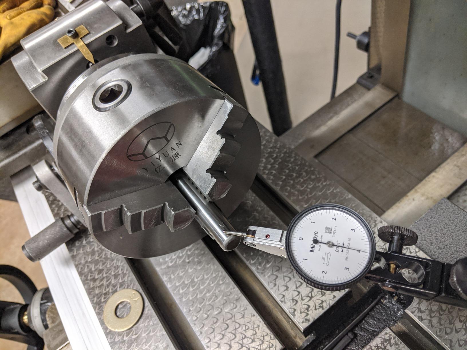 Vevor 5Inch 3 Jaw Chuck Dividing Head Set Precision Semi Universal Dividing Head for Milling Machine Rotary Table Tailstock Milling Set | for Milling, Drilling, Grinding and Boring with Tailstock, Direct Plate and 3 Interchangeable Plates for Precise Cutting customer photo 1
