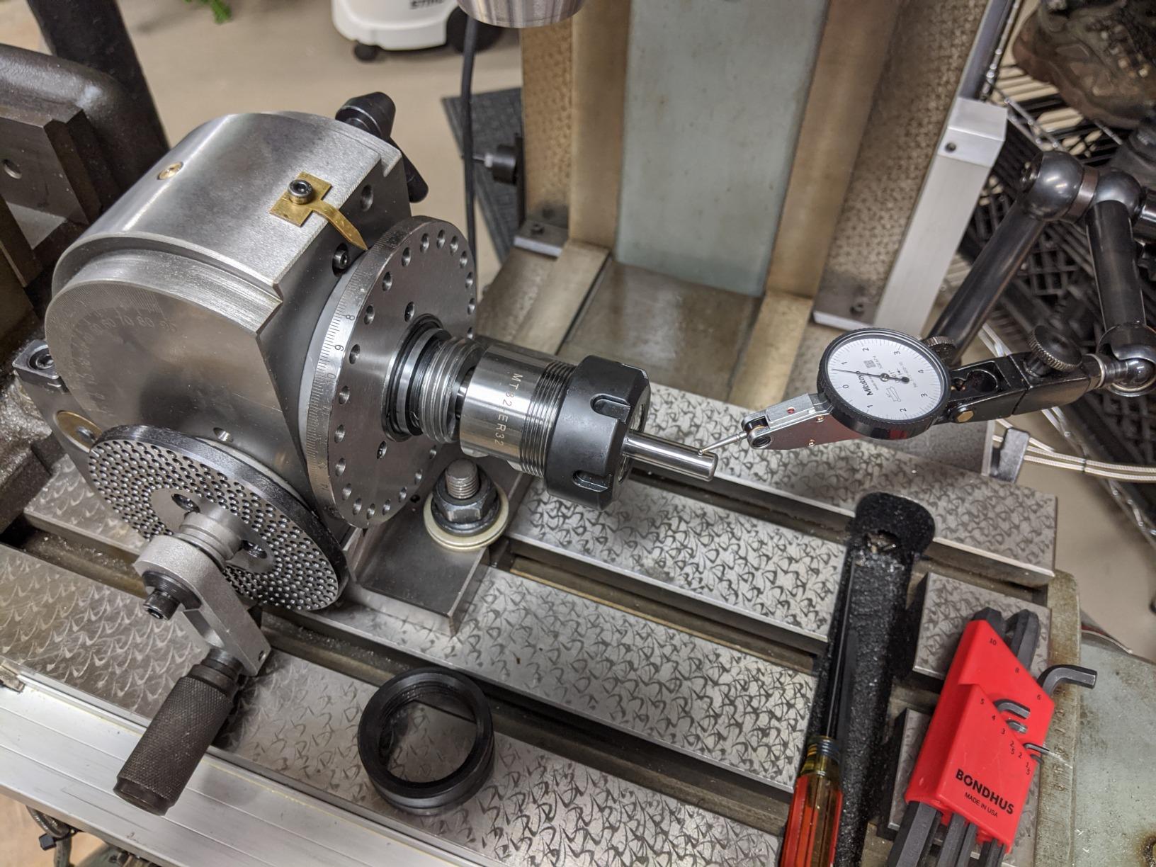 Vevor 5Inch 3 Jaw Chuck Dividing Head Set Precision Semi Universal Dividing Head for Milling Machine Rotary Table Tailstock Milling Set | for Milling, Drilling, Grinding and Boring with Tailstock, Direct Plate and 3 Interchangeable Plates for Precise Cutting customer photo 2