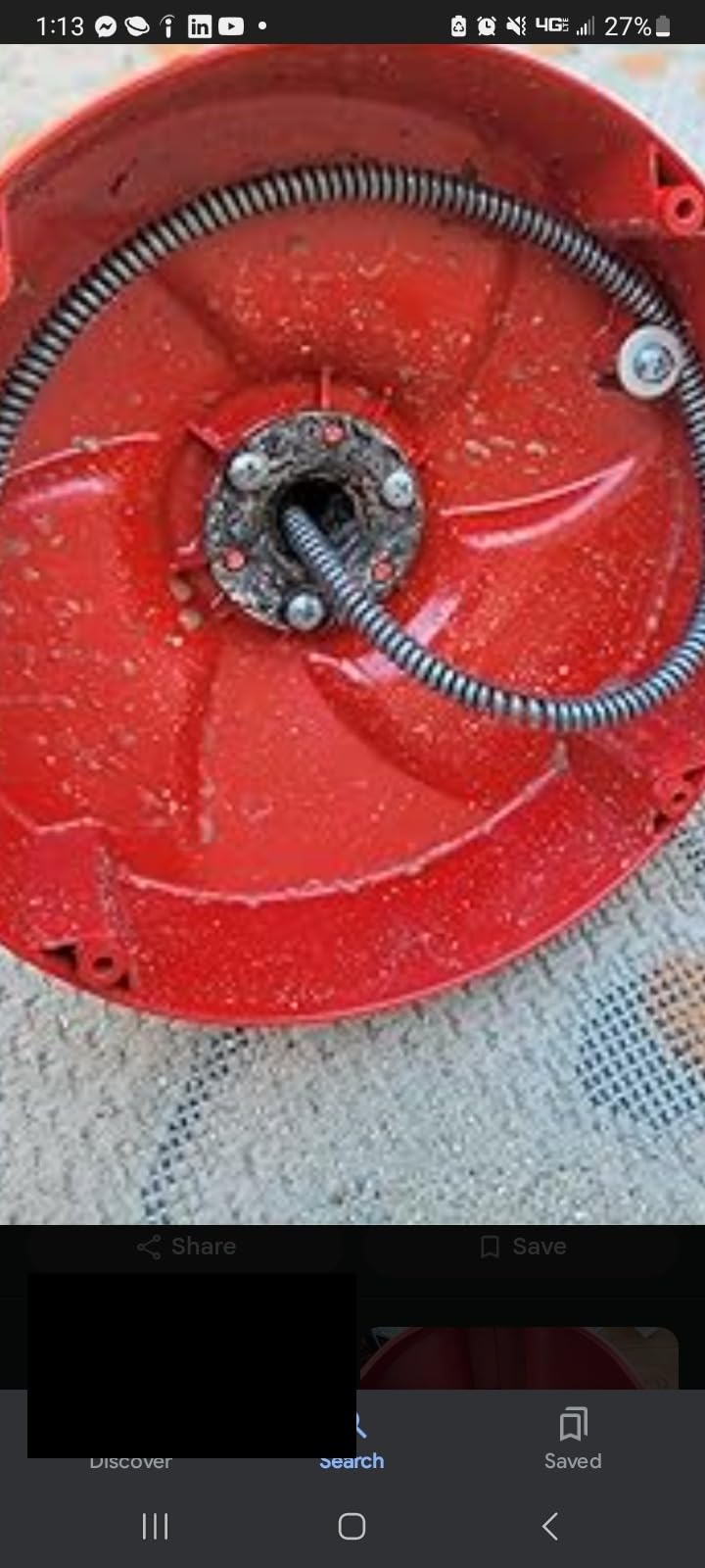 RIDGID 55808 PowerClear 120-Volt Drain Cleaning Machine Kit for Tubs, Showers, and Sinks, Drain Cleaner Machine Kit with AUTOFEED, Inner Core Cable, and Guide Hose customer photo 2