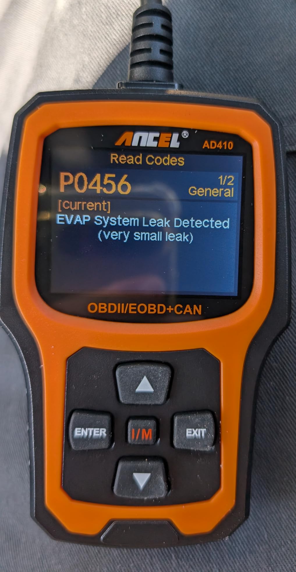 ANCEL AD410 Enhanced OBD2 Scanner, Vehicle Code Reader for Check Engine Light, Automotive OBD II Scanner Fault Diagnosis, OBDII Scan Tool for All OBDII Cars 1996+ customer photo 2