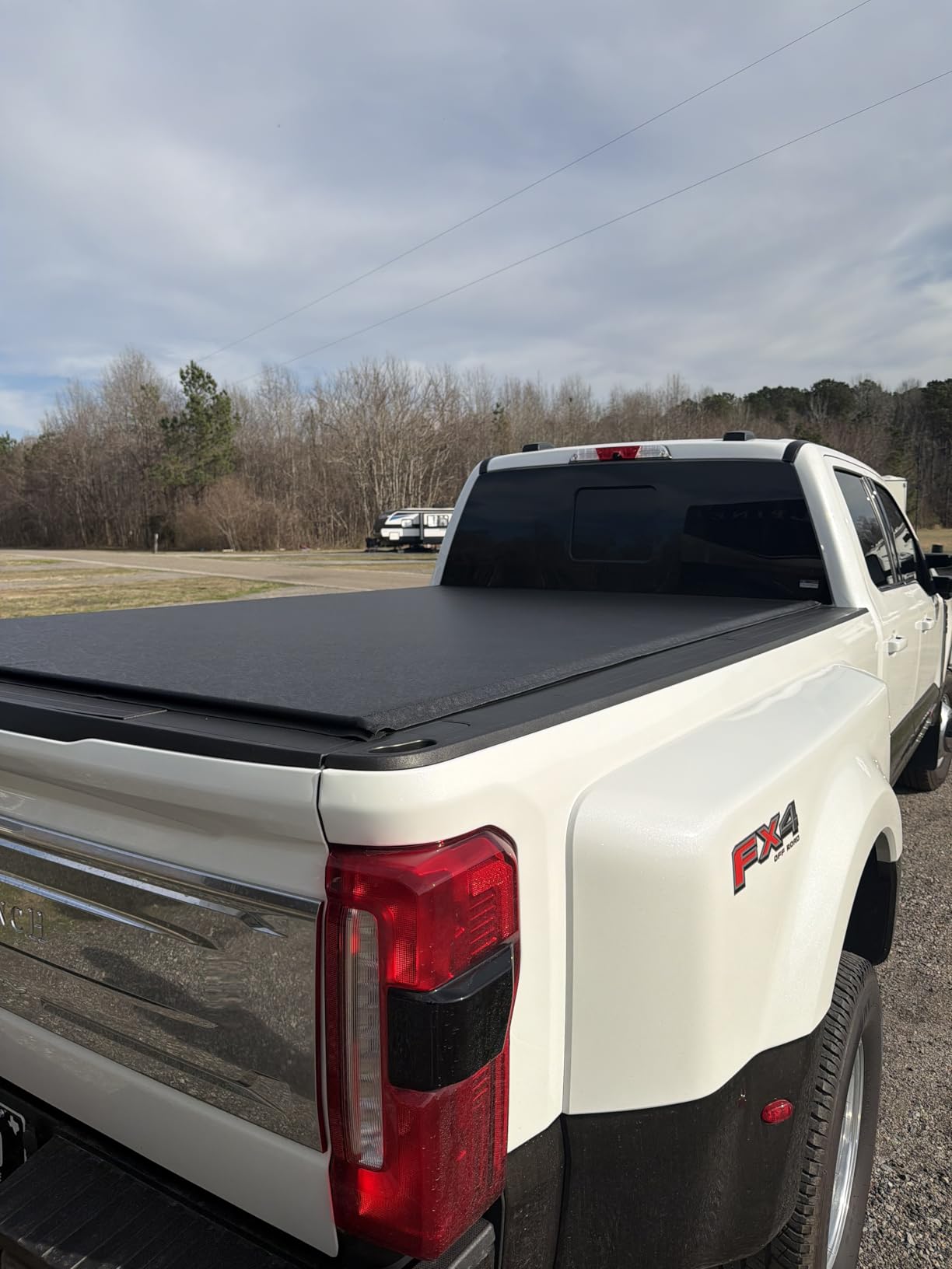 Gator Soft Roll-Up Truck Bed Tonneau Cover w/ Gear Straps | 137913 | Fits 2017 - 2026 Ford F-250/350/450 Super Duty 6' 10