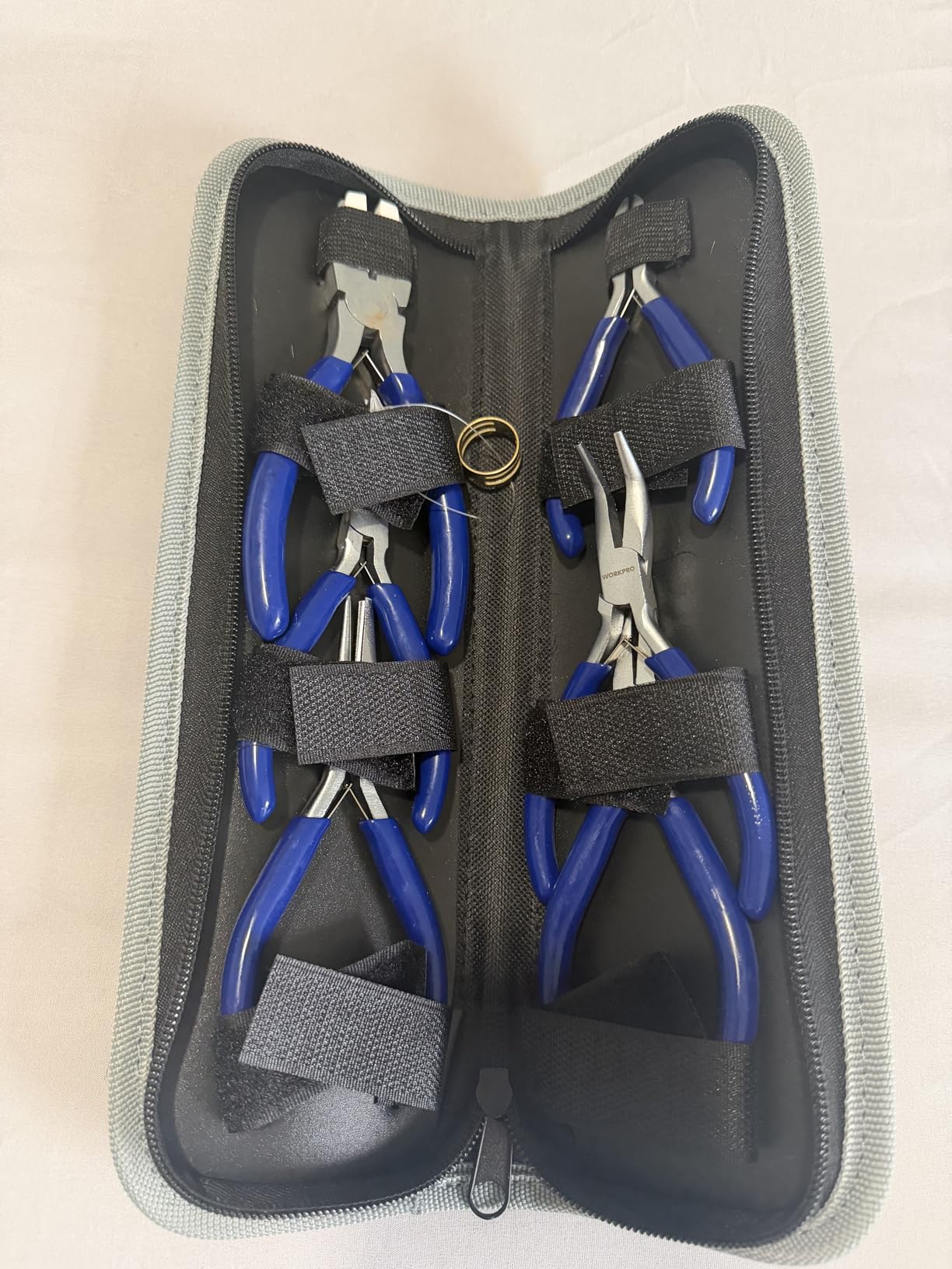 WORKPRO Jewelry Pliers Set, 7-Piece Jewelry Making Tools Kit with Carrying Pouch customer photo 1