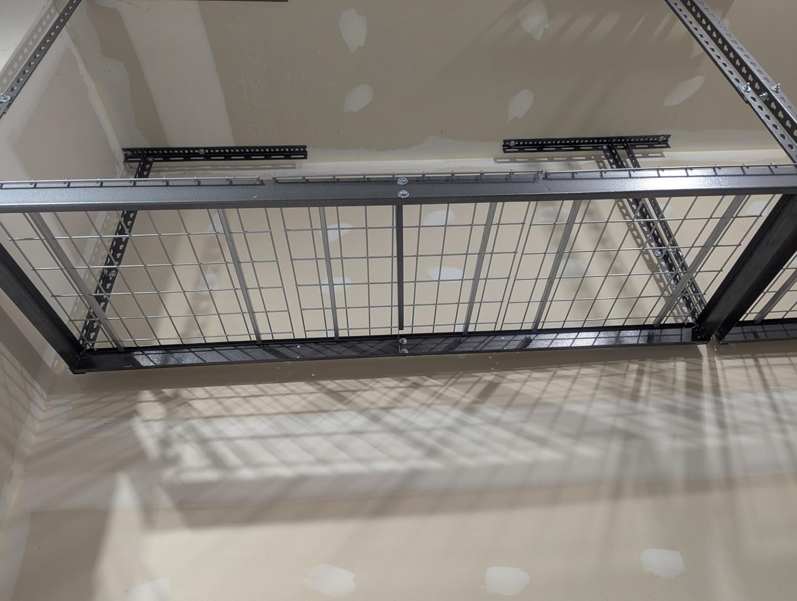 MonsterRax 2x6 Overhead Garage Storage Rack, Gray, 24