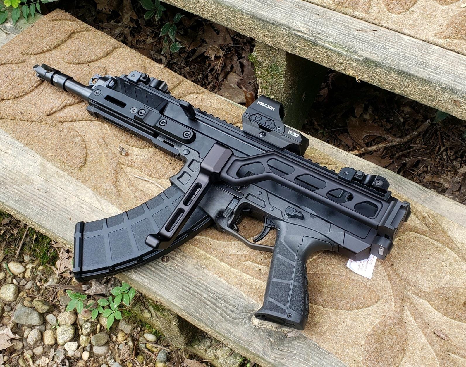 HOLOSUN 510C Multi-Reticle 2 MOA Dot & 65 MOA Circle Open Reflex Sight - Solar FailSafe Shake-Awake, 12 Settings - Red/Green Reticle customer photo 1