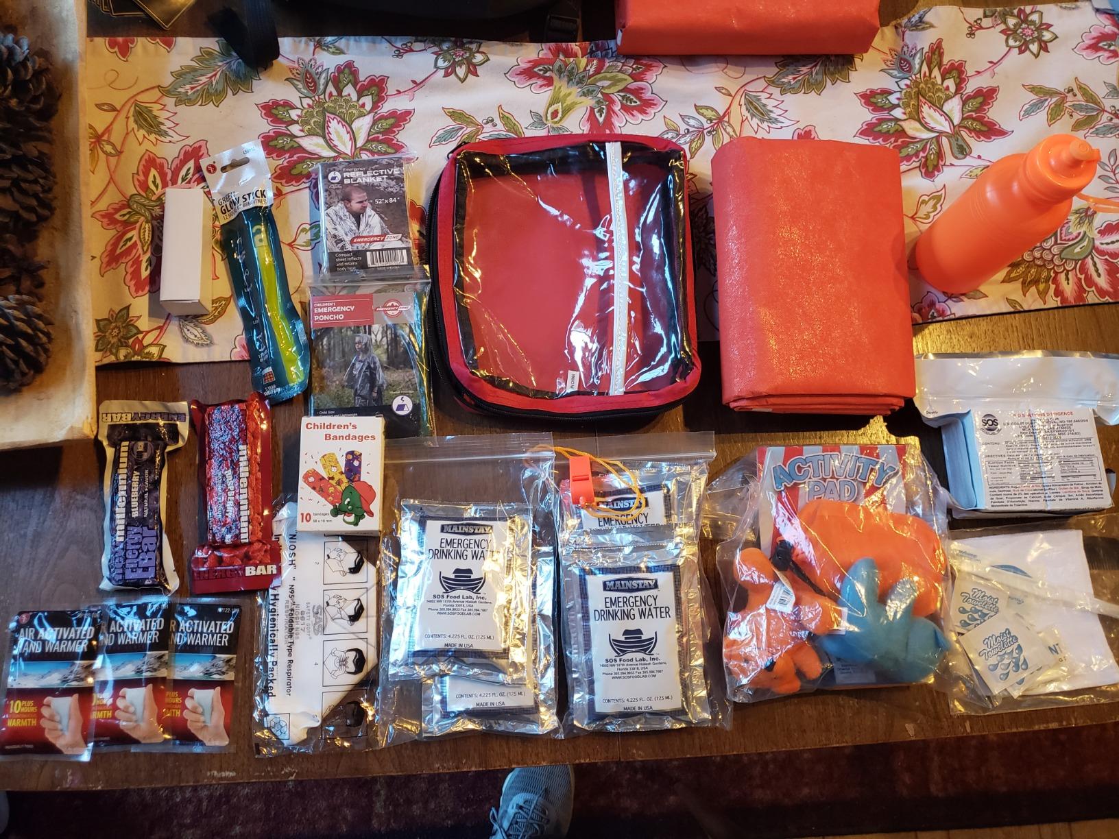 Keep-Me-Safe Children's Deluxe 72-Hr Emergency Survival Kit customer photo 1