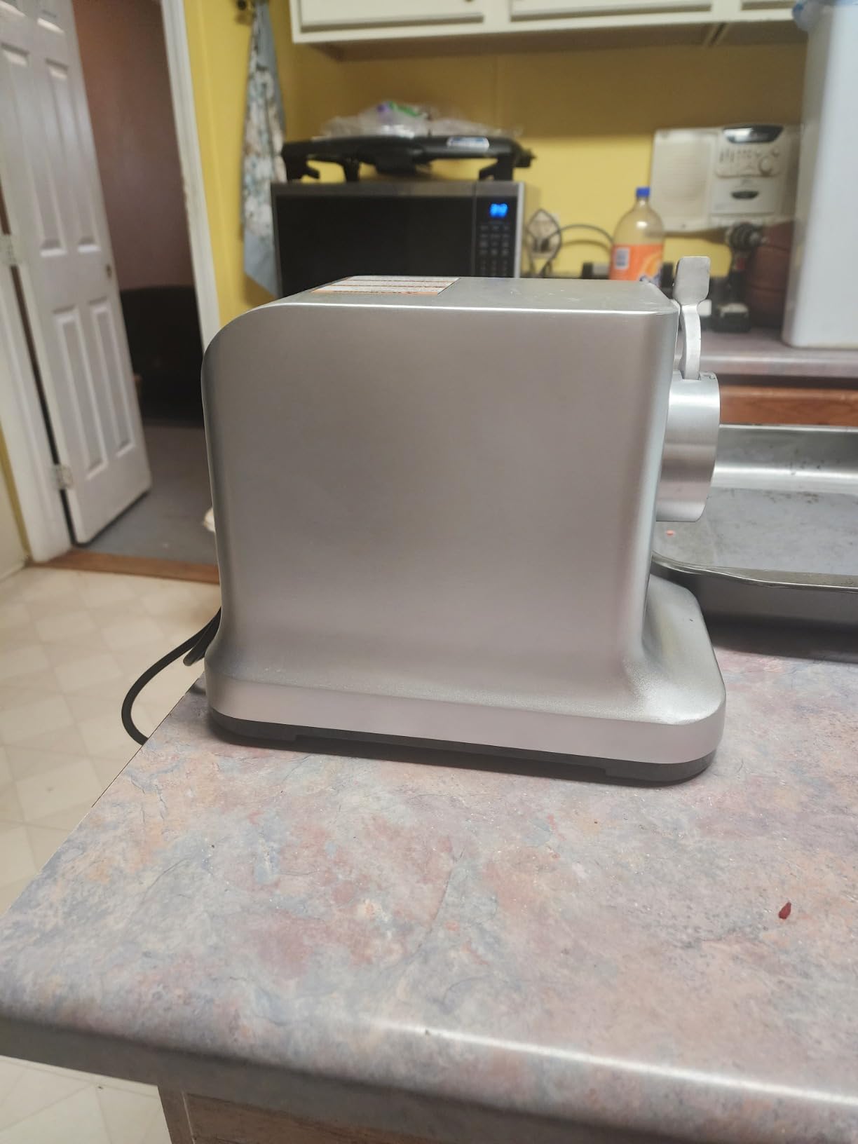 Weston #12 Electric Meat Grinder & Sausage Stuffer | 750 Watt, 1 HP Motor | Grinds 4 lbs Per Minute customer photo 1