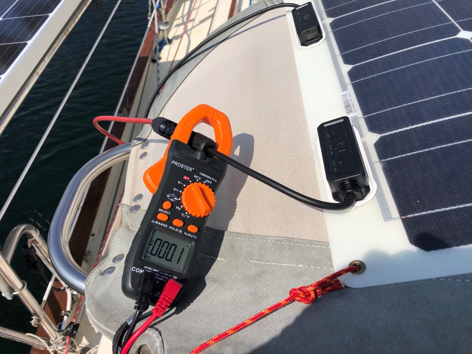 Renogy Flexible Solar Panel 100 Watt, 240° Ultra Flex Bendable | 100W Flexible Solar Panel for Marine RV Cabin Van Car Boat Curve Surfaces Off-Grid Systems, 0.1 Inch Lightweight, IP68 customer photo 1