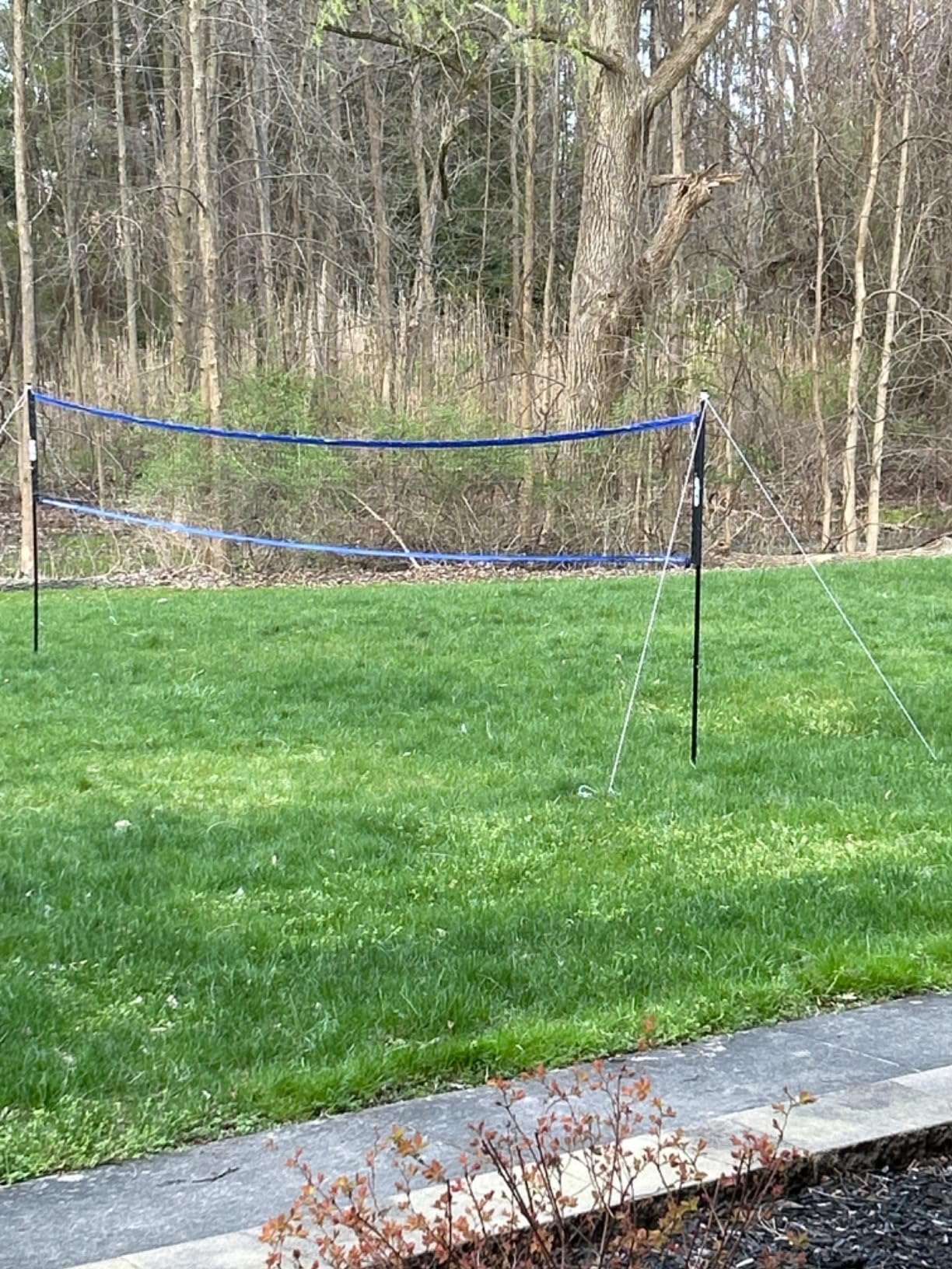 GSE Games & Sports Expert Outdoor Badminton Complete Set with Badminton Net, 4 Rackets, 3 Shuttlecocks & Carry Bag customer photo 1