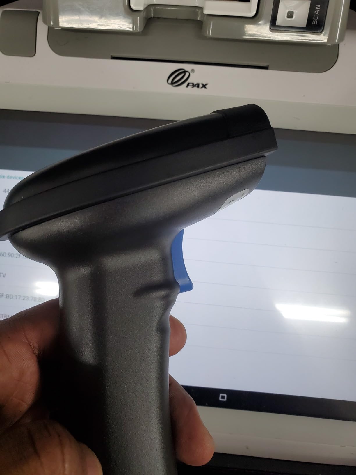 NETUM Bluetooth Barcode Scanner, Support 2.4G Wireless & Bluetooth & Wired customer photo 1