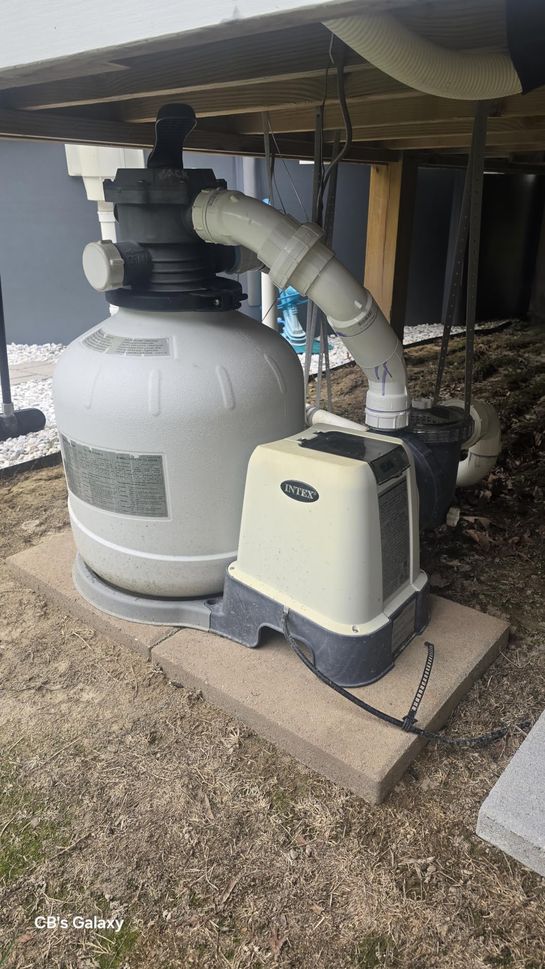 INTEX Krystal Clear 3,000 GPH Sand Filter Pump for Above Ground Pools, Swimming Pool Pump with Automatic Timer - Improved Circulation, Filtration, & Clarity customer photo 1