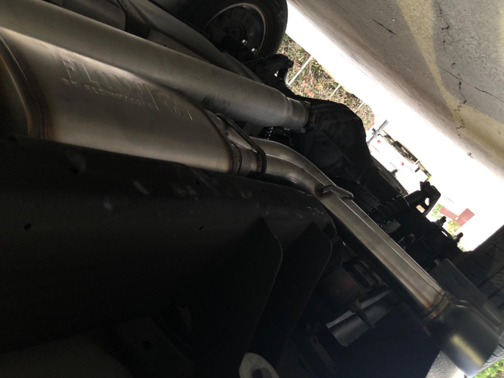 Flowmaster 717787 FlowFX Cat-Back Exhaust Kit Dual 2.5 Inch Stainless Steel 4 Inch Black Ceramic Tips Compatible with 2014-2019 Classic Body Chevy Silverado GMC Sierra 1500 Crew Double Cab 4.3L 5.3L customer photo 1