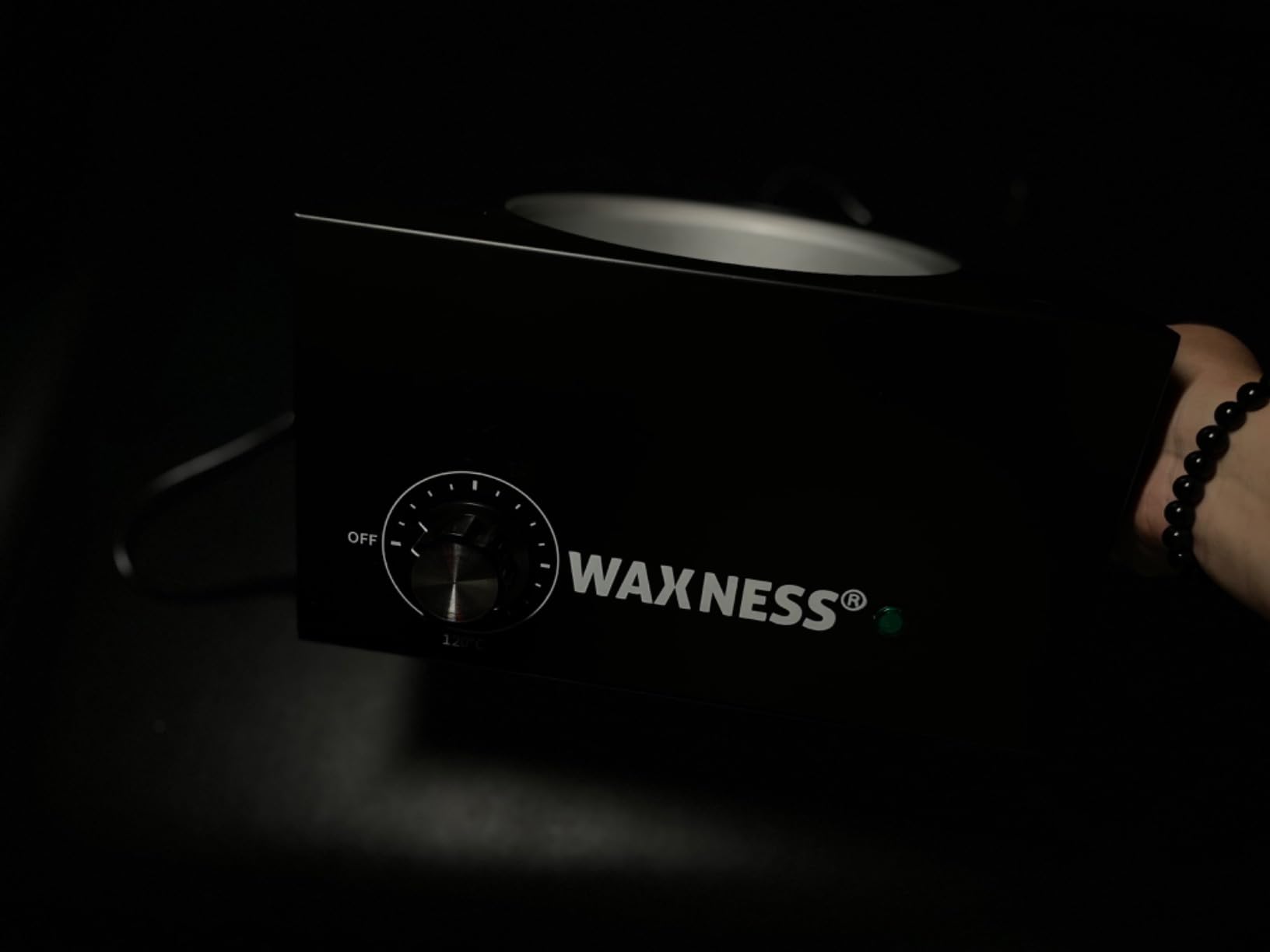 Waxness WN-6003 Elite-Series Large Professional Wax Heater Matte Black, 5.5 lb Capacity, Electronic Temperature Control, 300W, for Professional Use customer photo 1