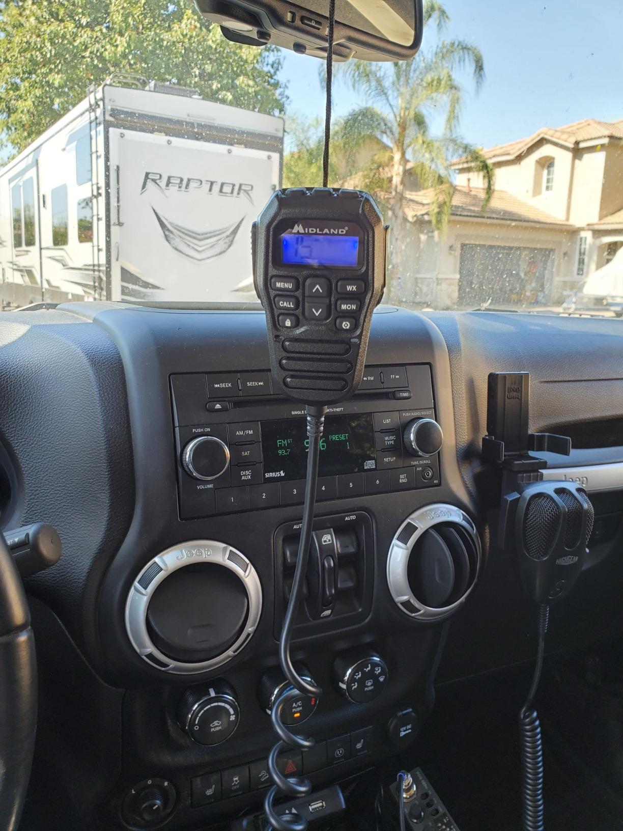 Midland MXT275 15W MicroMobile GMRS Two-Way Radio | Integrated Control Microphone, 15 Hi Power Channels, 8 Repeater Channels, NOAA Weather Scan and Alert and 142 Privacy Codes customer photo 1