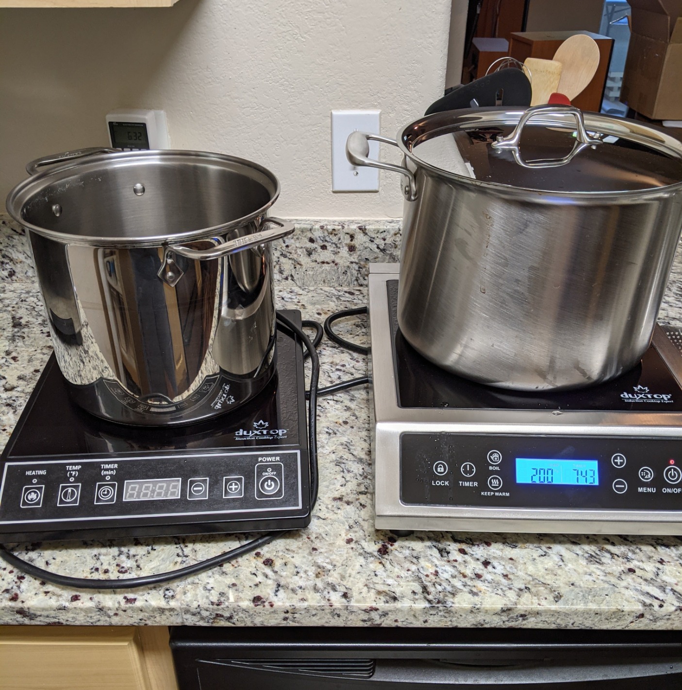 Duxtop Professional Portable Induction Cooktop, Commercial Range Countertop Burner, 1800 Watts with Sensor Touch and LCD Screen, P961LS/BT-C35-D customer photo 1