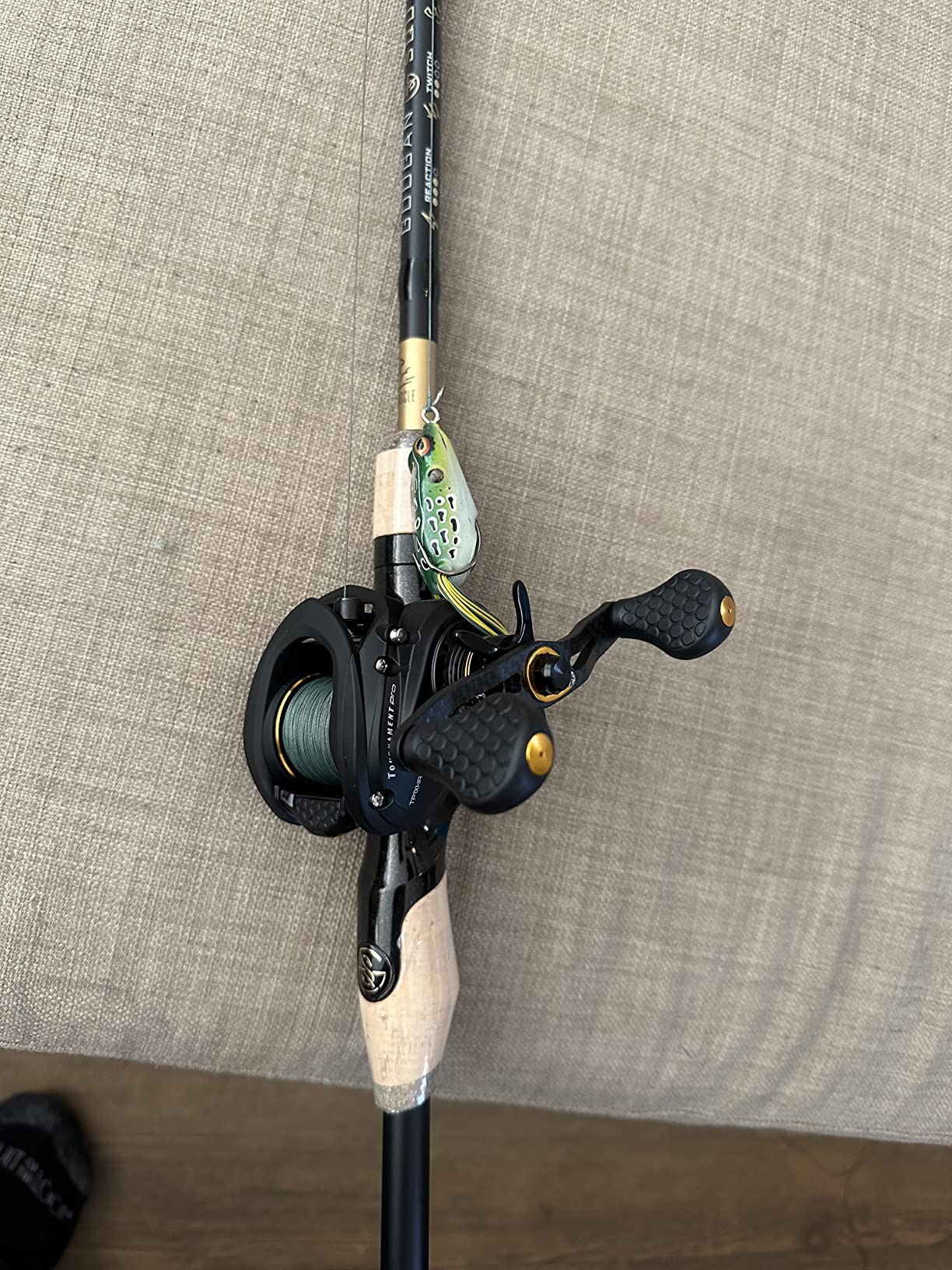 Lew's Tournament Pro LFS Speed Spool Baitcast Fishing Reel, Aluminum Frame, Premium 11 Stainless Steel Ball Bearings customer photo 2
