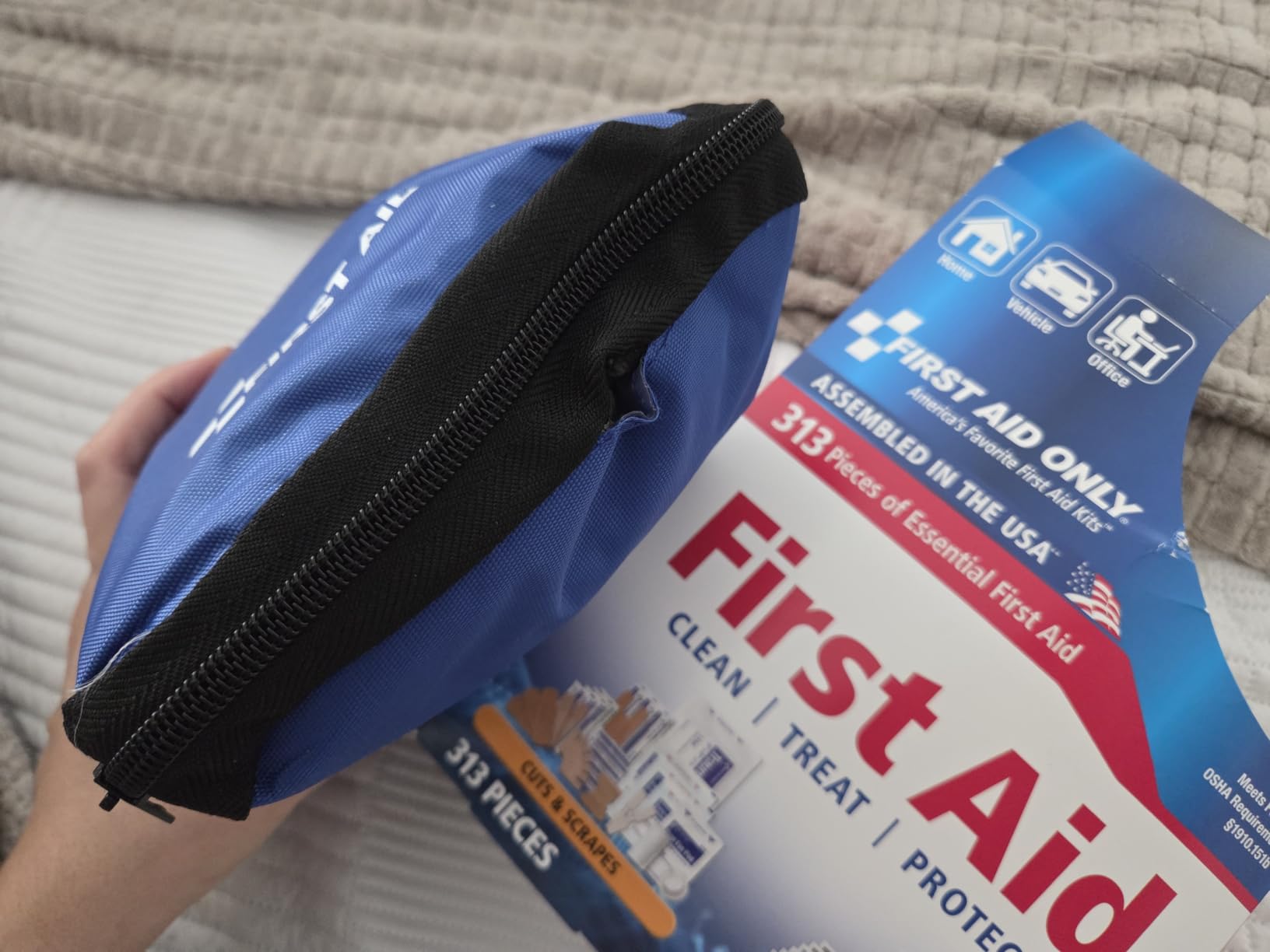 First Aid Only 313 Piece Home & Go Emergency First Aid Kit (91081) customer photo 1