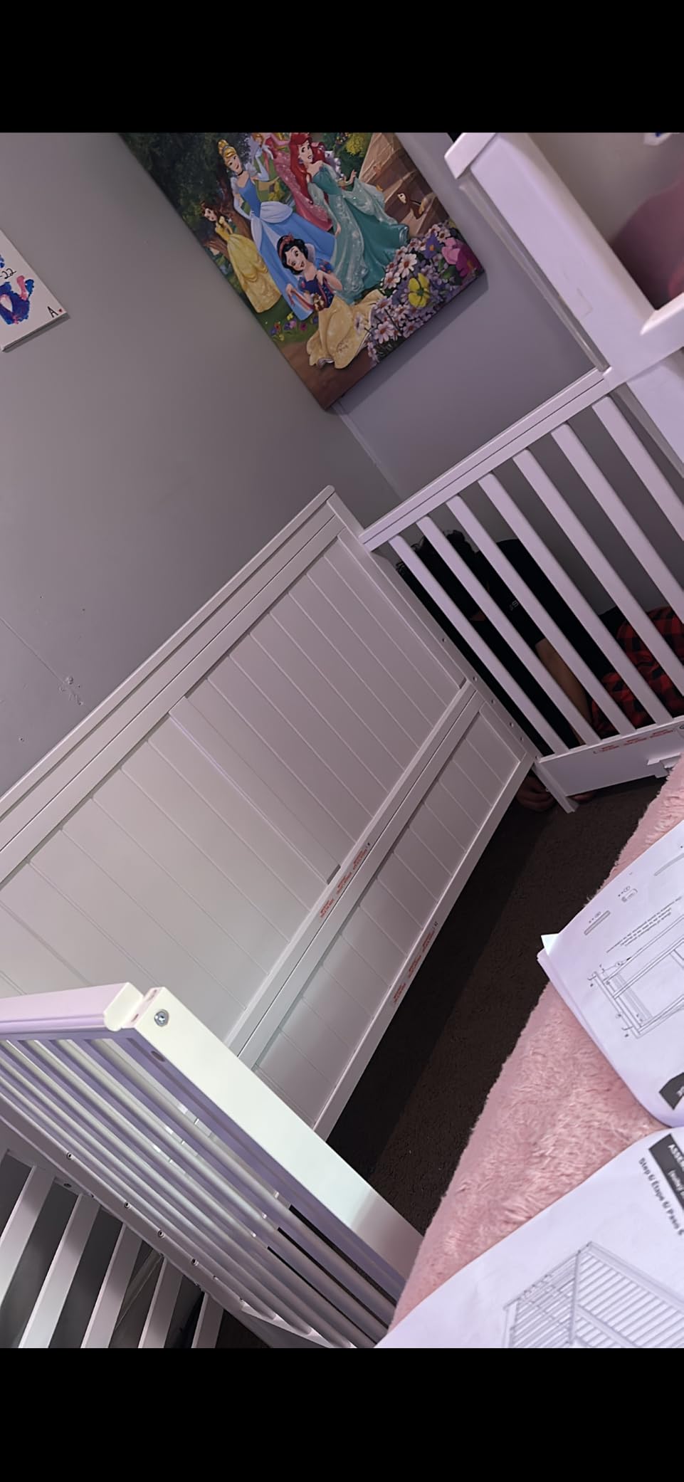 Graco Hadley 5-in-1 Convertible Crib with Drawer, White customer photo 1
