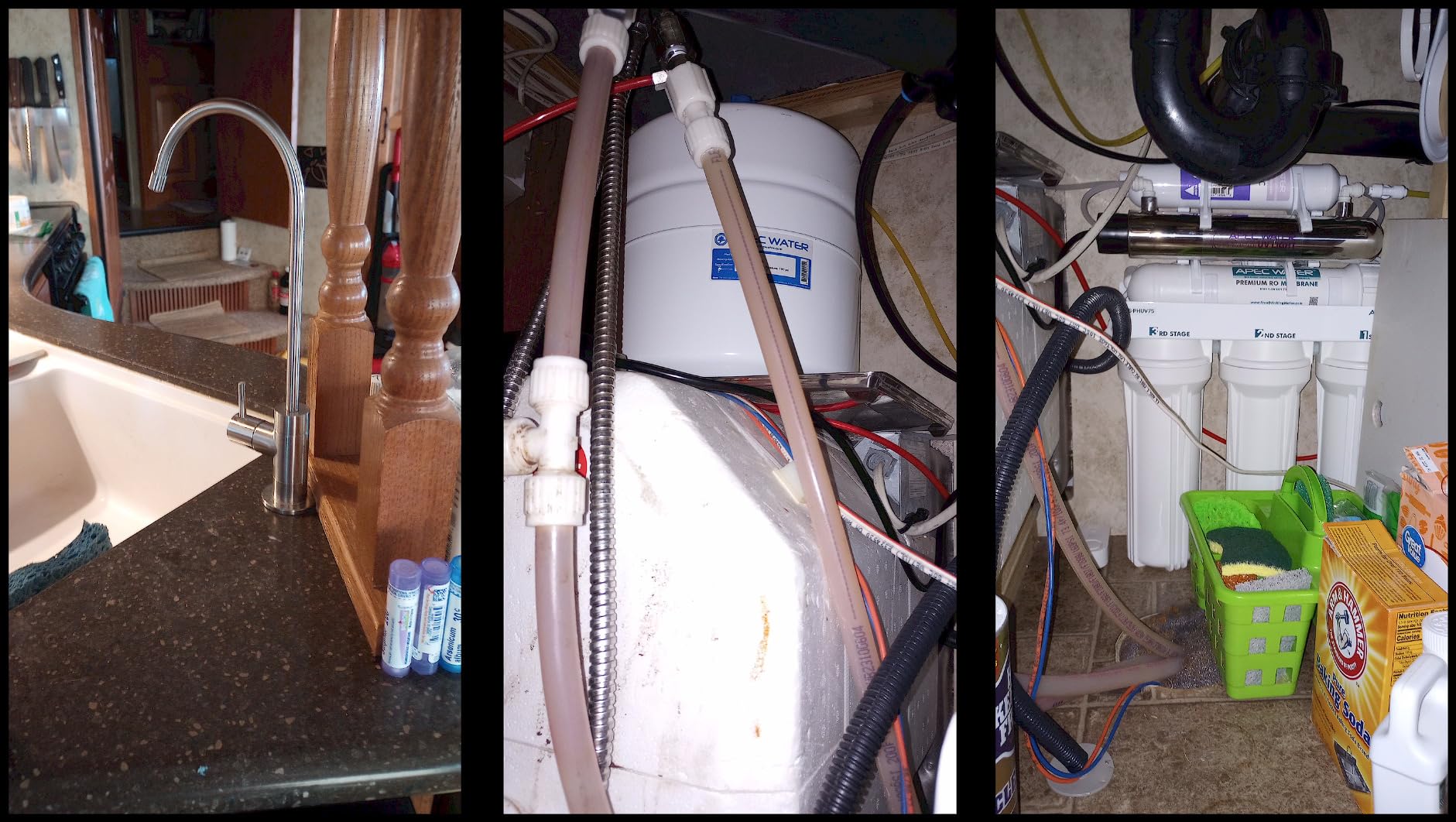 APEC Water ROES-PHUV75, 7-Stage Under Sink RO System, Alkaline & UV, 75 GPD | NSF Certified 372, Reduces 99% of Impurities, Removes Arsenic and Lead, UV Filter customer photo 1
