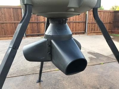 Moultrie Gravity Feeder Kit with Quick-Lock Adapter | Gravity-fed design, no power needed, easy conversion kit, protein pellet ready, rugged construction customer photo 2