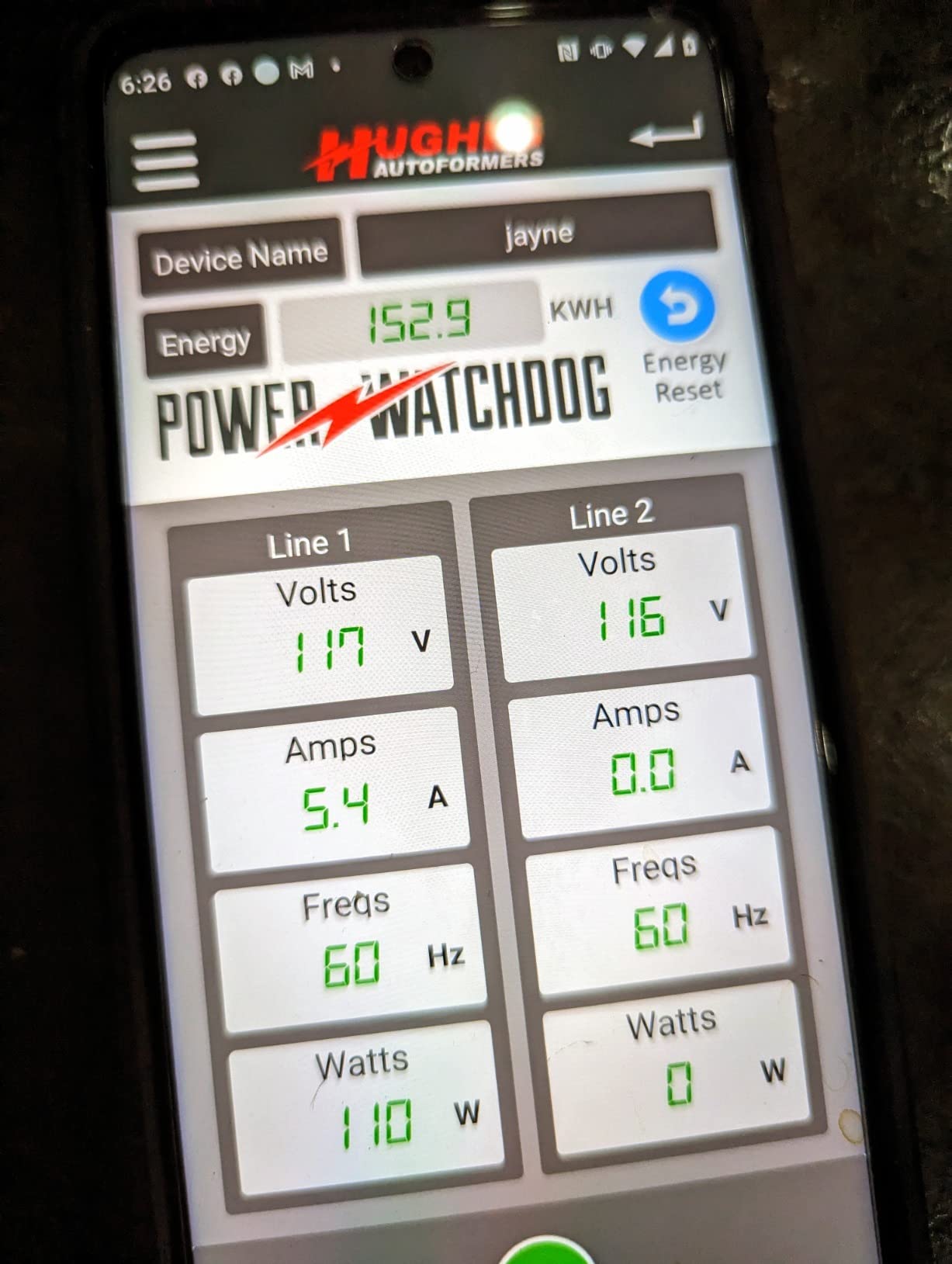Power Watchdog PWD50EPO Smart RV Surge Protector, 50A, Bluetooth, IP65 | Patented Bluetooth connectivity monitors voltage, amperage & wattage. IP65 water-resistant. customer photo 1