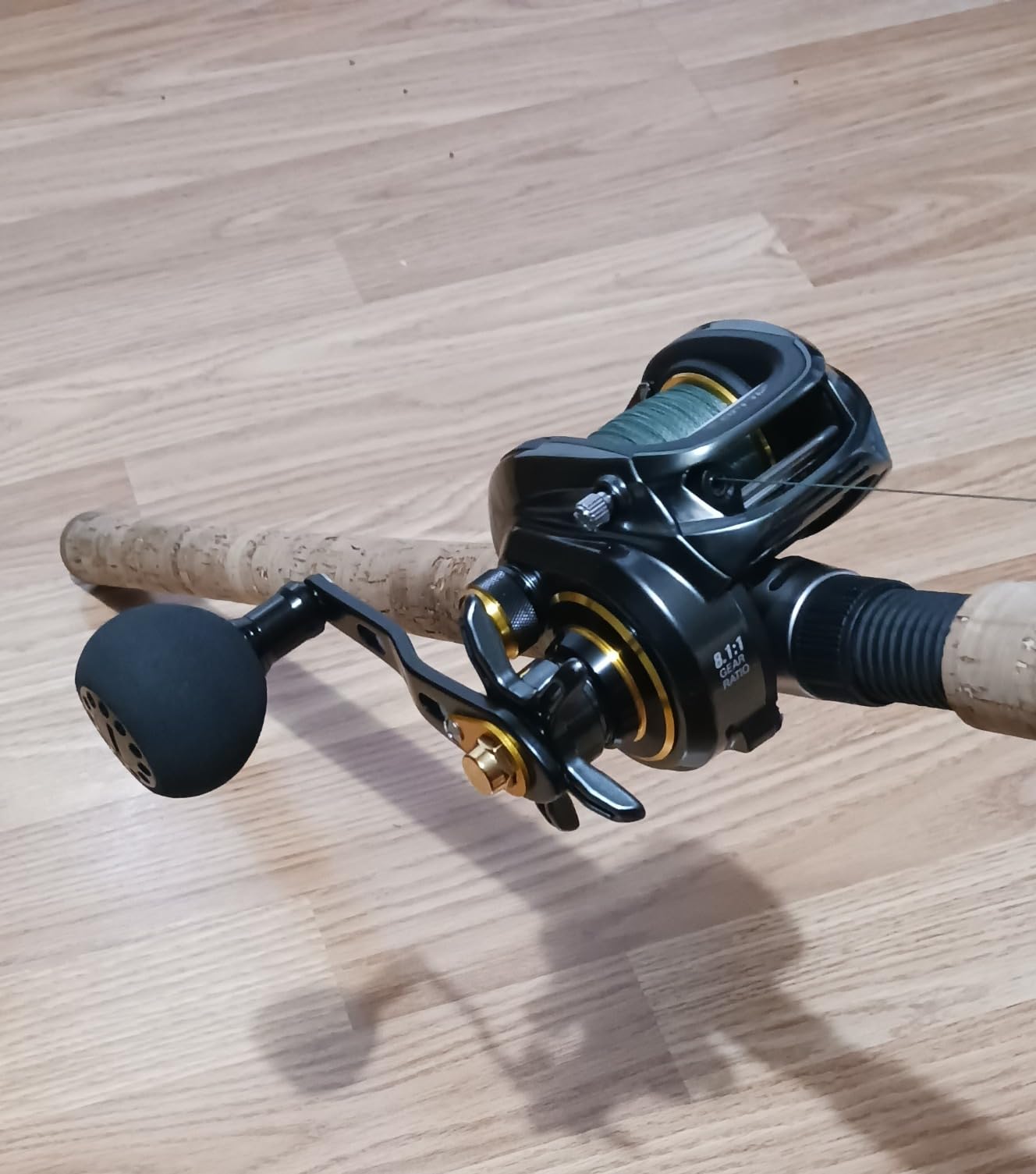 Piscifun Alinox 300 Baitcaster Fishing Reel,Aluminum Frame Baitcasting Reel, 33Lbs Max Drag, Freshwater & Saltwater Low Profile Casting Reel for Musky, Available in 6.6:1/8.1:1 Gear Ratio customer photo 2