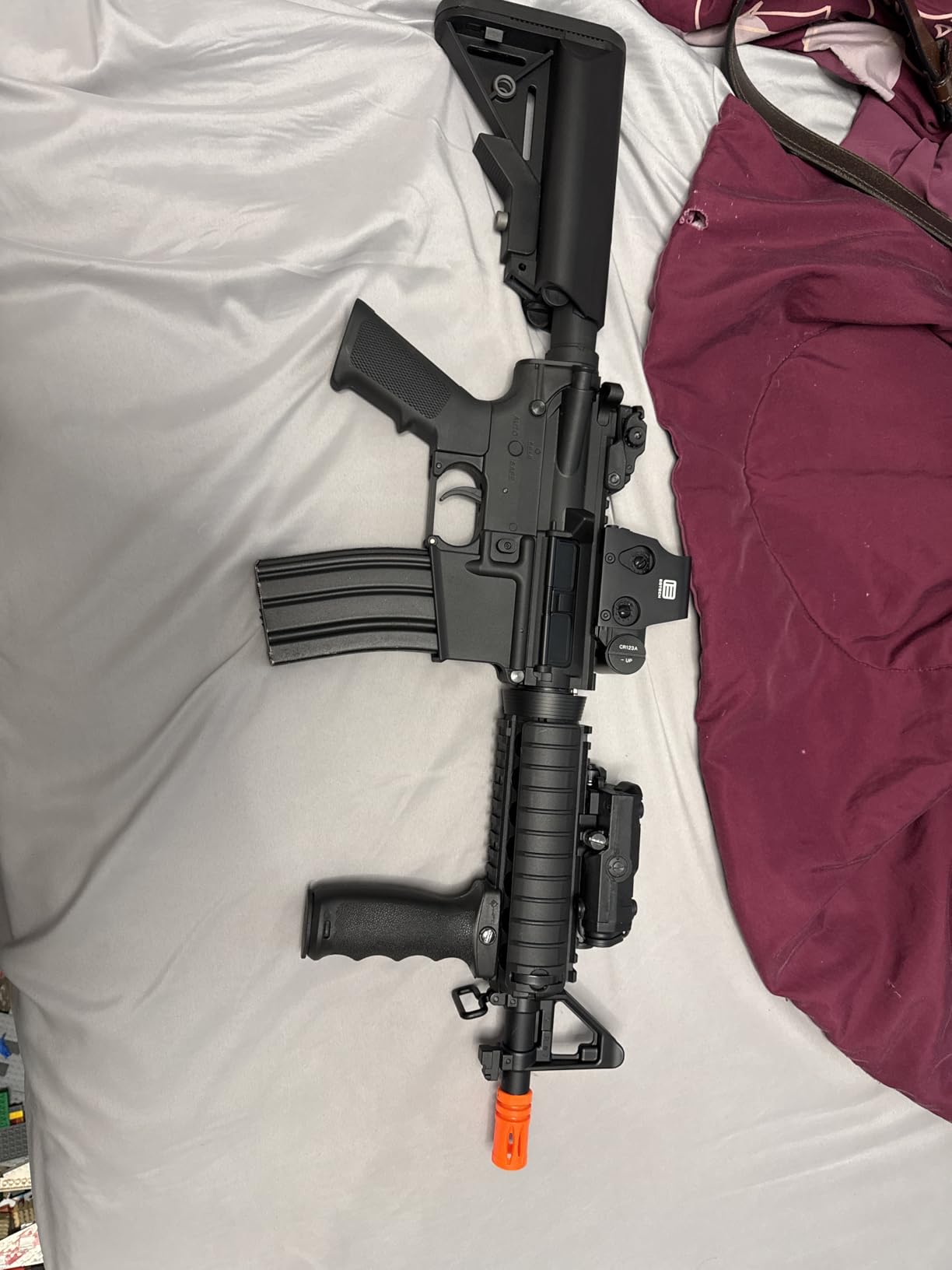 Lancer Tactical Gen 2 MK18 MOD 0 CQB Field AEG Airsoft Gun with Battery, Charger, 1000 Rounds 6mm Pellet and Grip customer photo 2