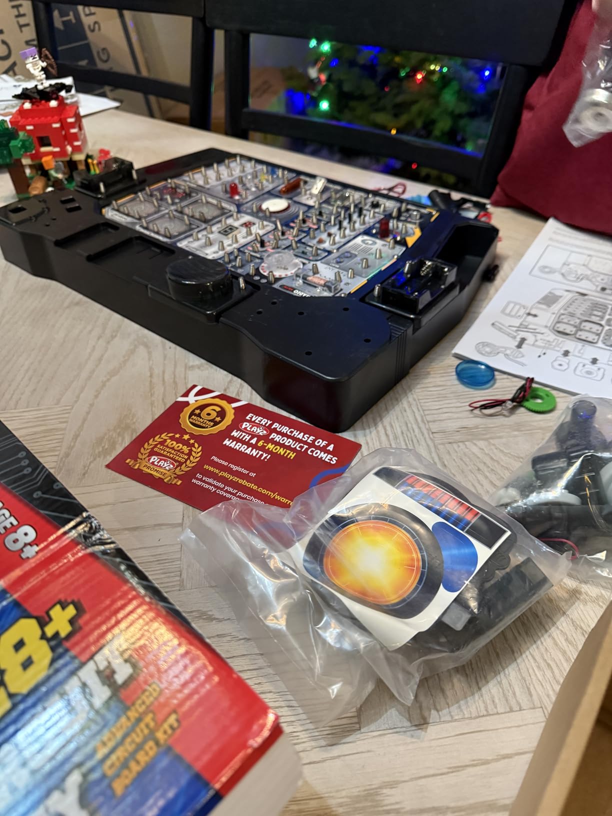 Circuit Board for Kids, Educational Science Kits for Kids Age 8-12 | Electronic Toys Engineering Electric Circuit board with 25+ Experiments, Stem Projects Science Toys/Games customer photo 1