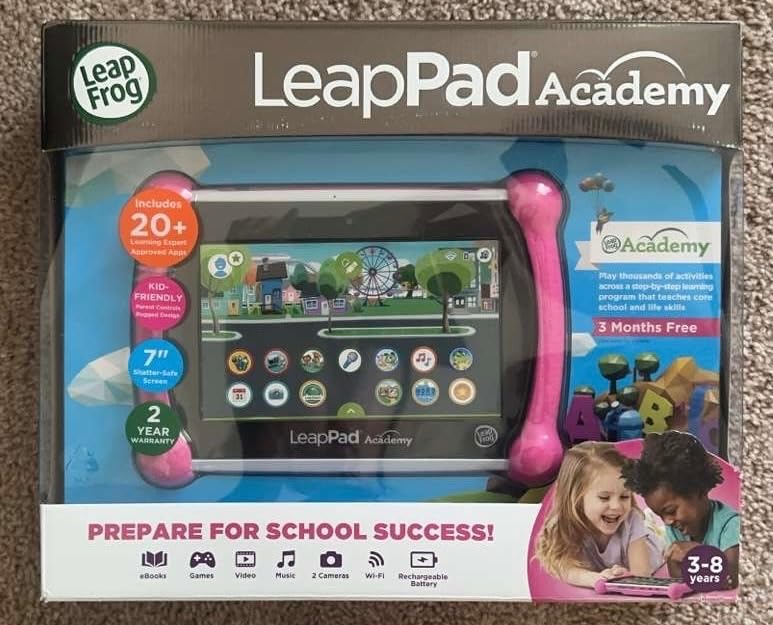 LeapFrog LeapPad Academy Kids' Learning Tablet, Pink customer photo 1