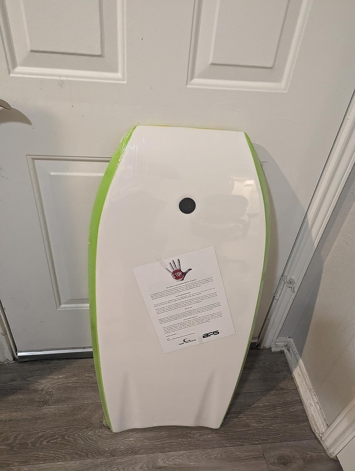 BPS New Zealand 'Shaka' Body Board for All Wave Conditions - Lightweight with EPS Core, HDPE Slick Bottom, Body Boards for Beach with Wrist Leash and Plug for Kids and Adults - All Skill Levels customer photo 1