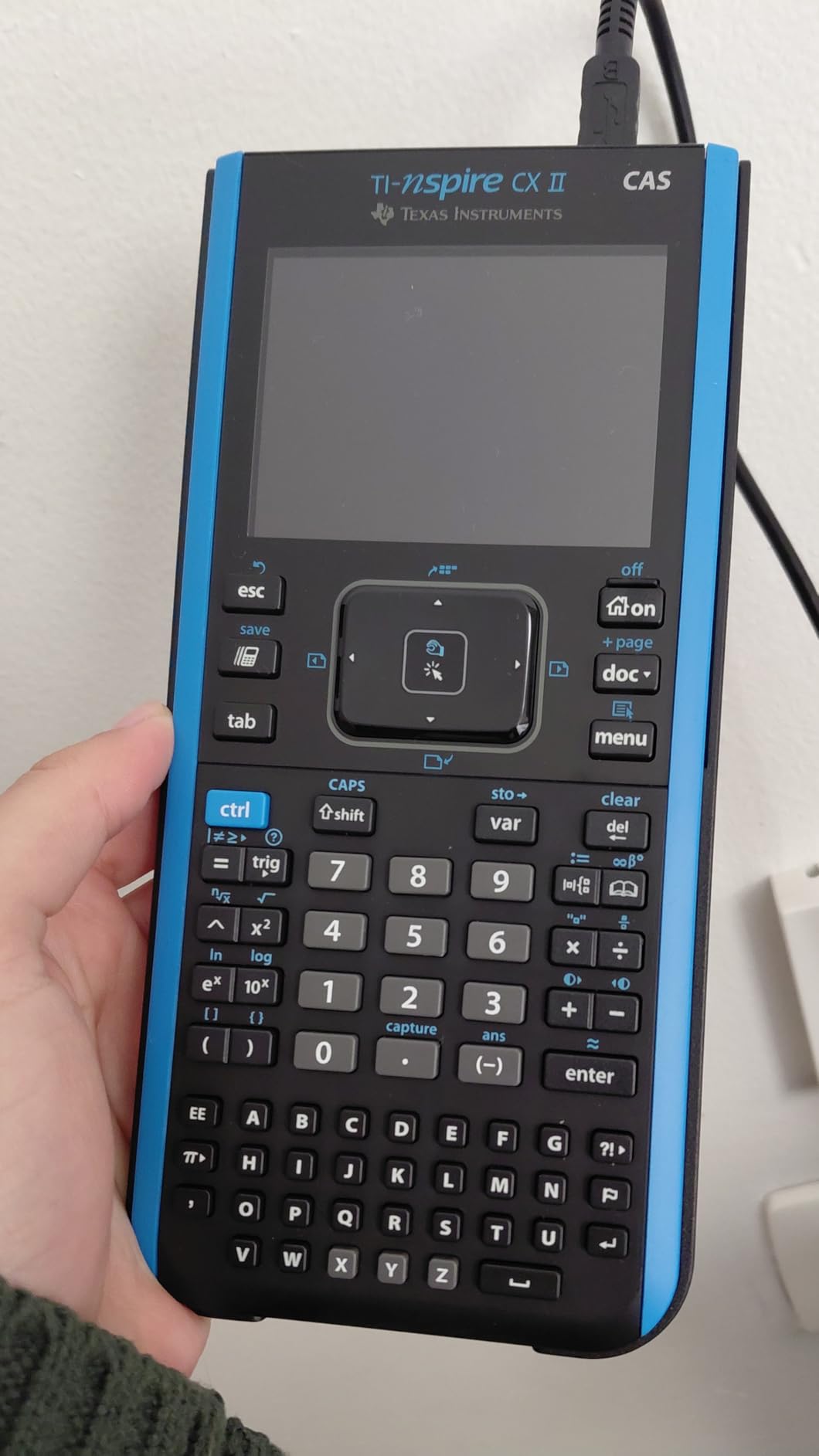 Texas Instruments TI-Nspire CX II CAS Color Graphing Calculator with Student Software (PC/Mac) customer photo 2