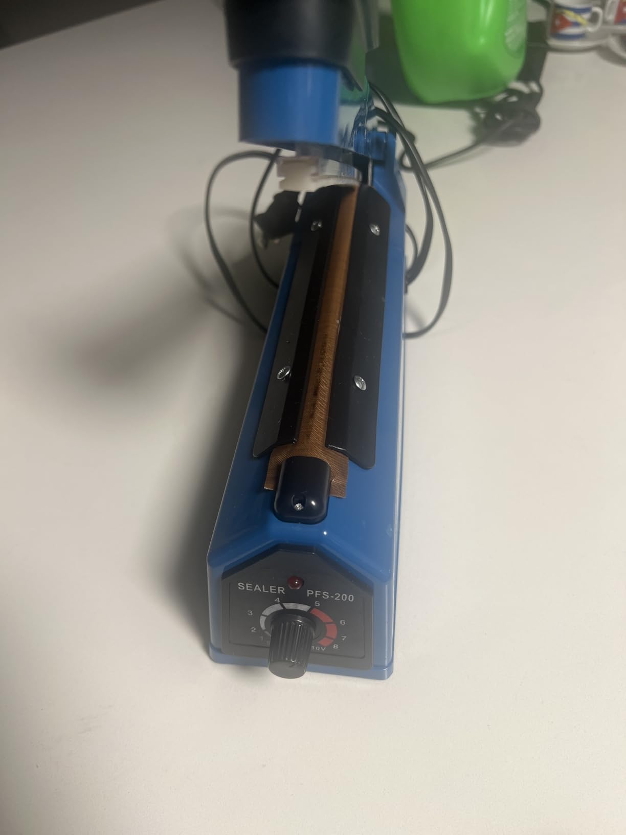 Impulse Heat Sealer Machine Manual Bags, 12 Inch, for Sealing Plastic/PE PP Bags with Extra Replace Element Grip customer photo 2