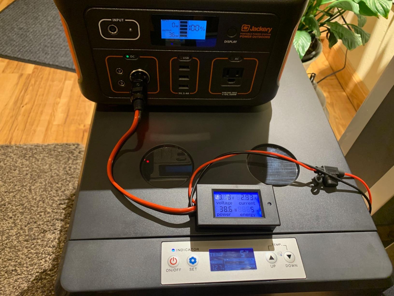 Jackery Explorer 500 v2 Portable Power Station,512Wh,500W AC customer photo 1
