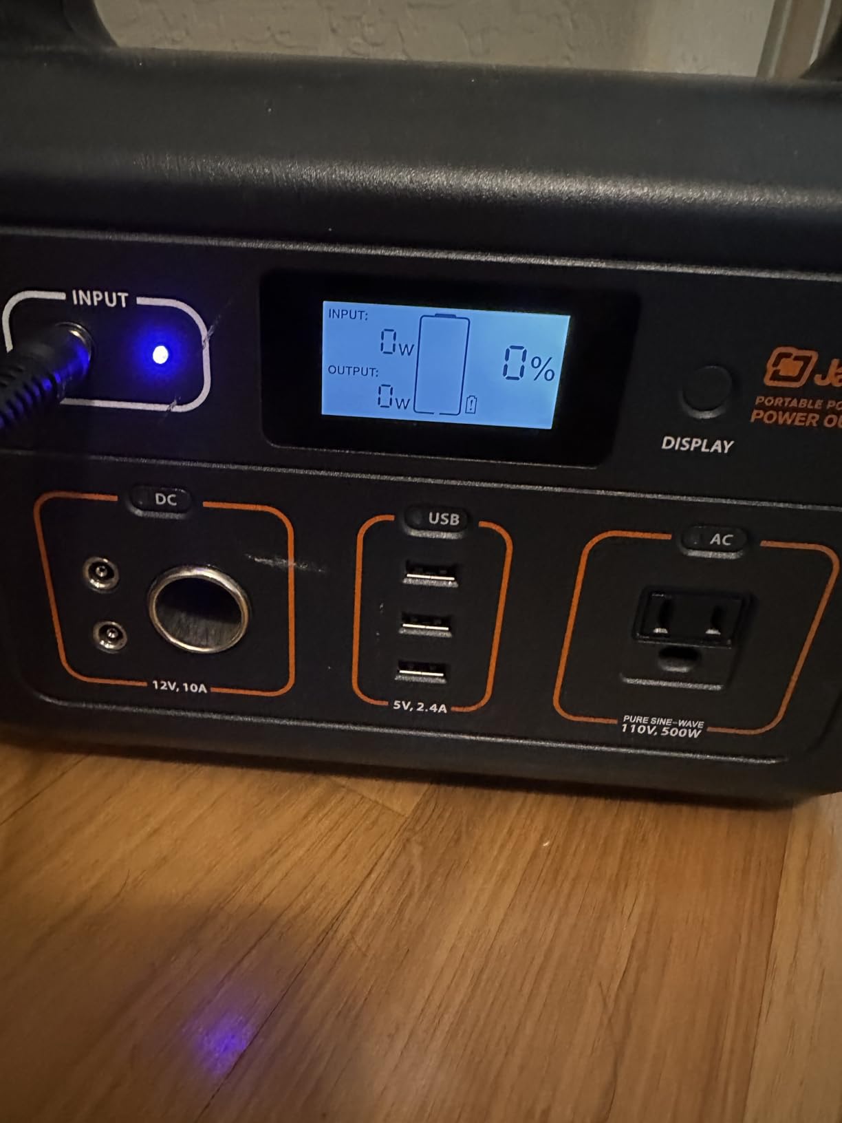 Jackery Explorer 500 v2 Portable Power Station,512Wh,500W AC customer photo 2