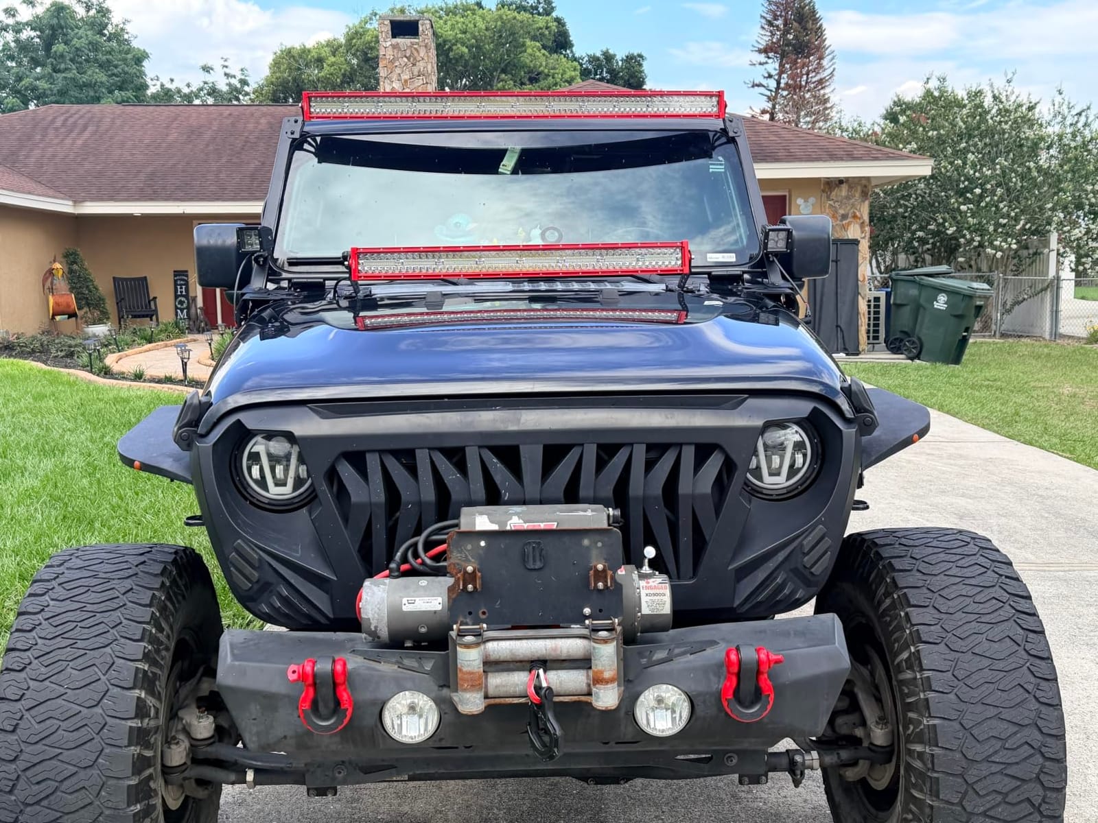Nilight ZH408 52Inch 783W Curved Triple Row Flood Spot Combo Beam Led Bar 78000LM Driving Lights with 12AWG Heavy Duty 12V 5Pin Rocker Switch Wiring Harness Kit-1 Lead, waterproof customer photo 2