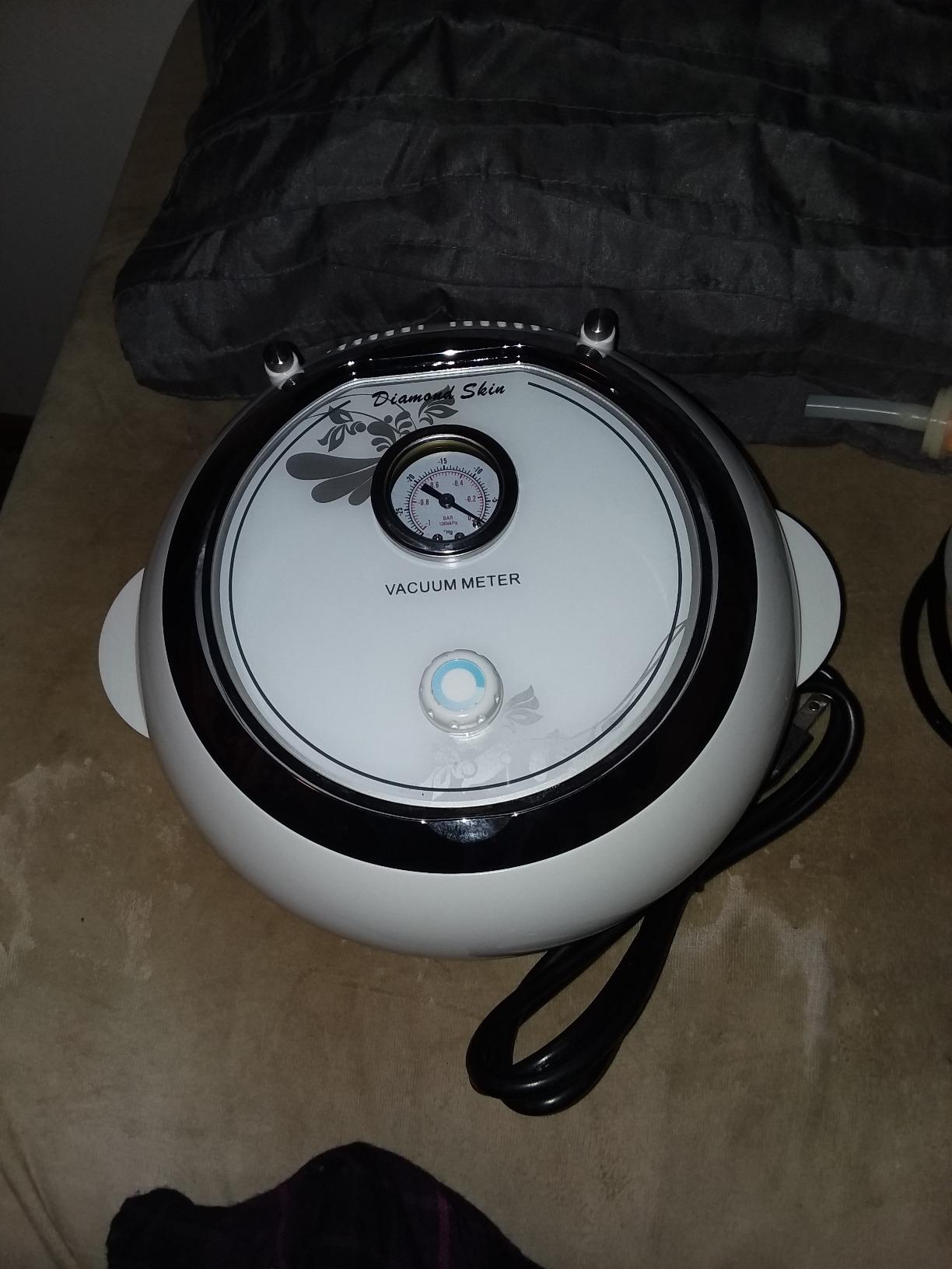 Diamond Microdermabrasion Machine, TopDirect 3 IN 1 Professional Dermabrasion Skincare Device for Adjustable Suction Facial Treatment customer photo 1