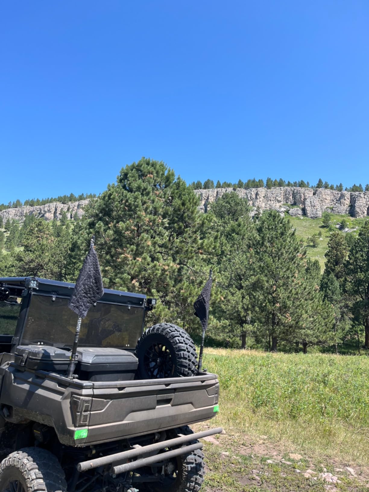 UTV Bed Storage Box 5.5GAL Compatible with Polaris Ranger General | 21L Black Bed Toolbox, Low-Density Polyethylene Cargo Box, Compatible with Ranger 1000/XP 900 570 500 2016-2026 customer photo 2