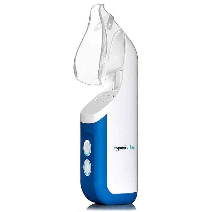Mypurmist Free Cordless Steam & Sinus Inhaler Essential Kit | Cordless steam inhaler for sinus comfort, congestion support, cold season use, and vocal steamer for singers customer photo 2