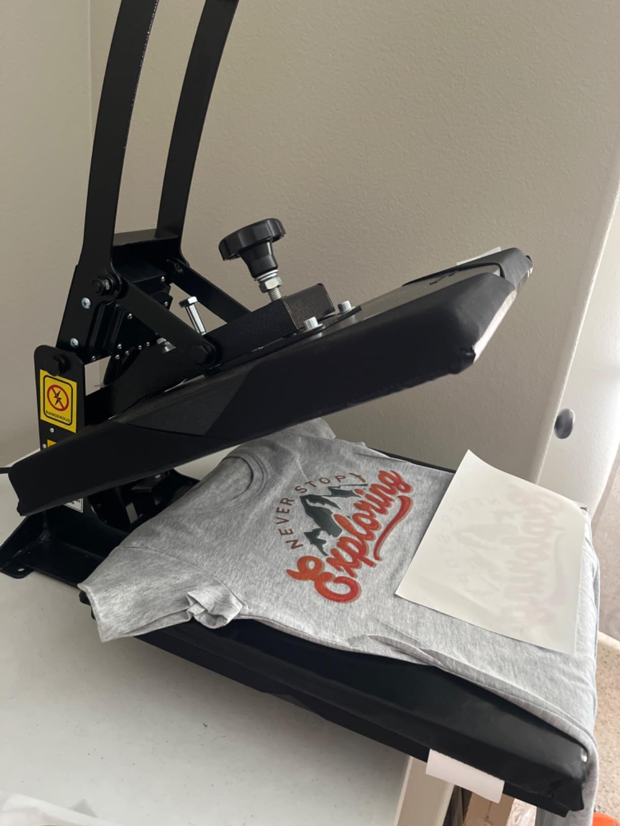 Fancierstudio 15x15 Sublimation Heat Press - New Model FS15x15A customer photo 2