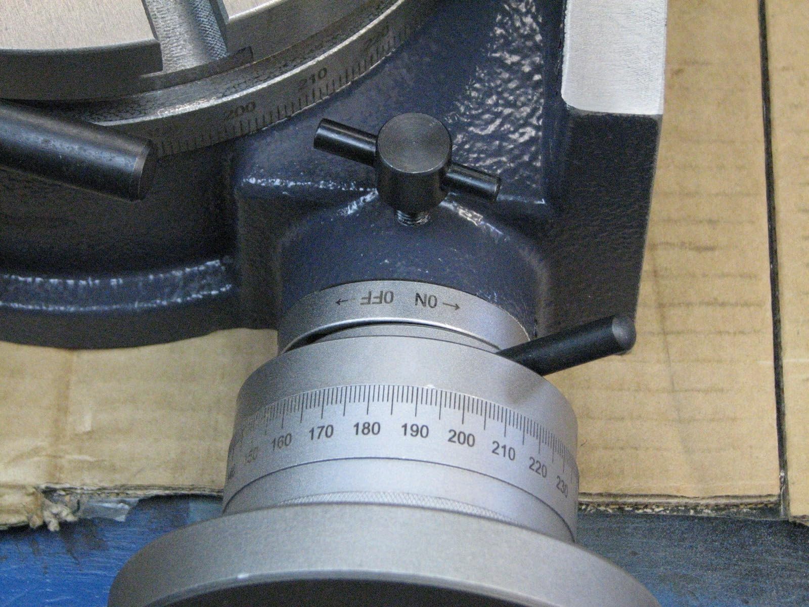 Mophorn Rotary Table 8Inch Horizontal Vertical HV8 Precision 3MT Milling Drilling Machine Vernier Reading Milling Drilling Boring customer photo 1