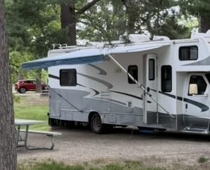 RecPro 16' RV Awning Fabric Replacement | Tan/Camel Fade Vinyl customer photo 1