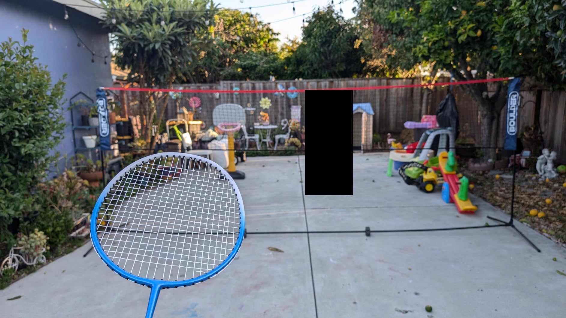 HIRALIY Badminton Rackets Set for Backyards, Badminton Set, Include 2/4 Rackets, 6/12 Birdies, 1 Carrying Bag, Outdoor Game for Adult Family Beginner customer photo 1